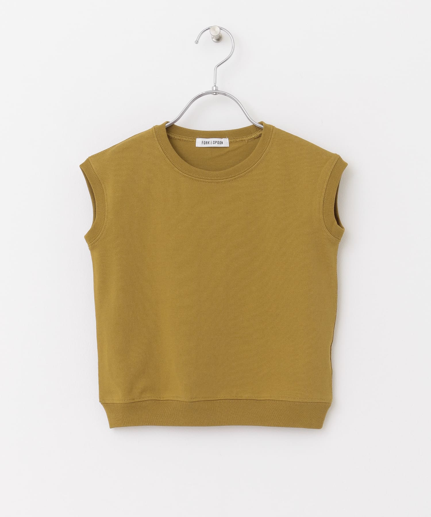 『親子リンク』FORK&SPOON　ヘビーウェイトノースリーブTシャツ(KIDS) COYOTE 105