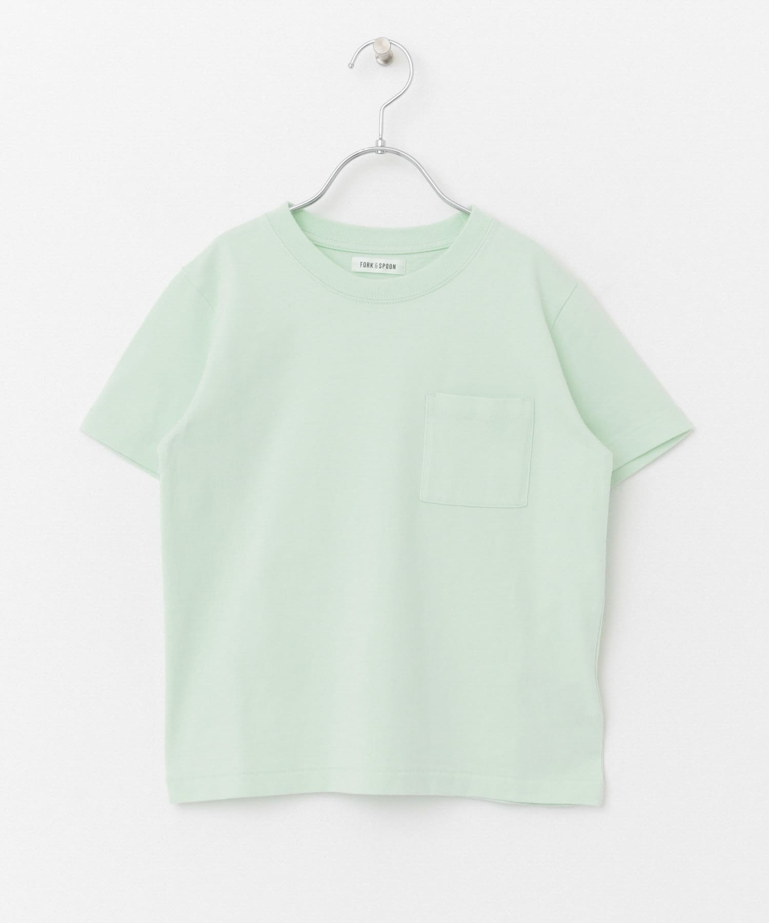 FORK&SPOON　クイックドライポケットTシャツ(KIDS) BLUE 105