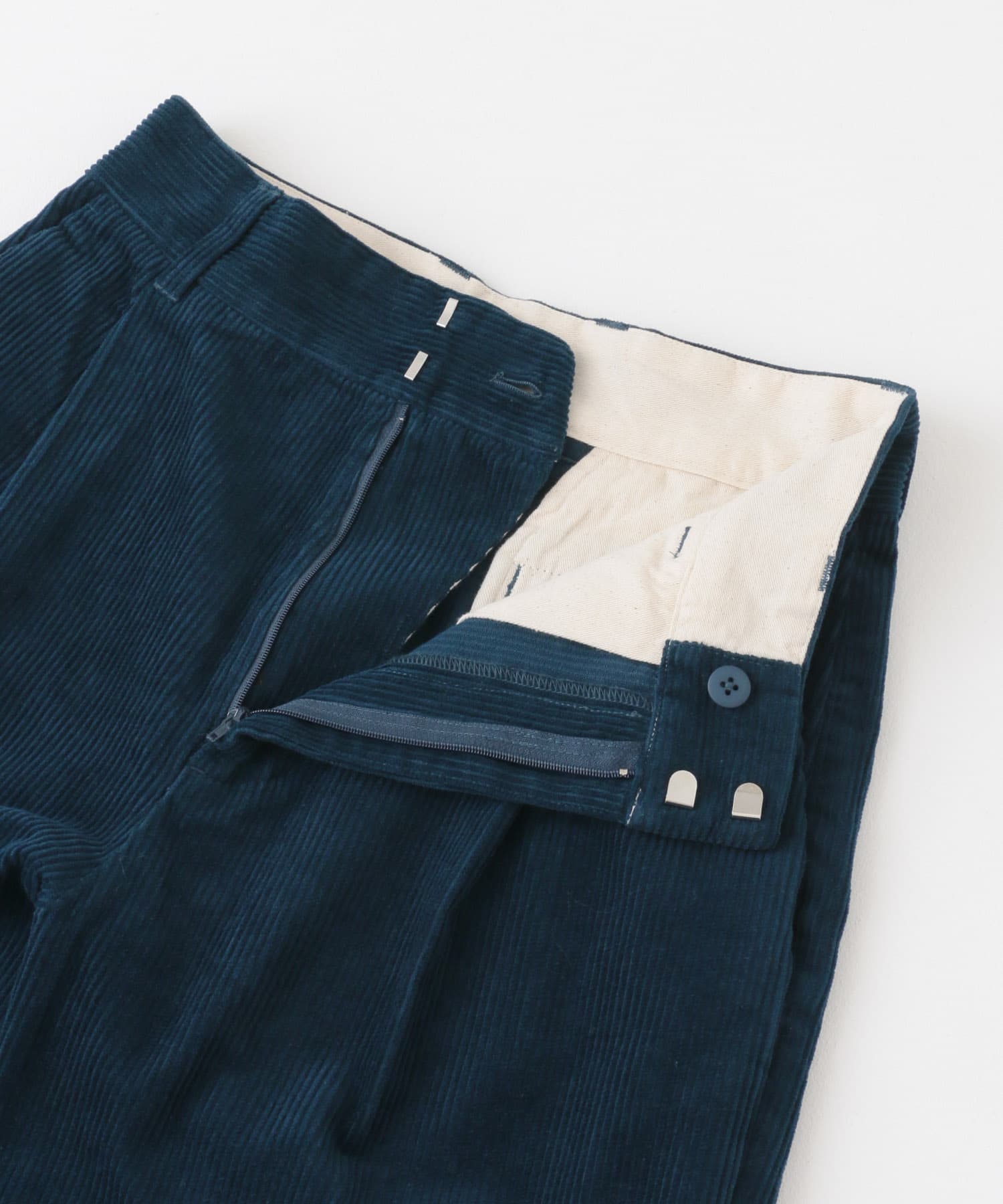 FORK&SPOON　コーデュロイパンツ DARKBLUE 1