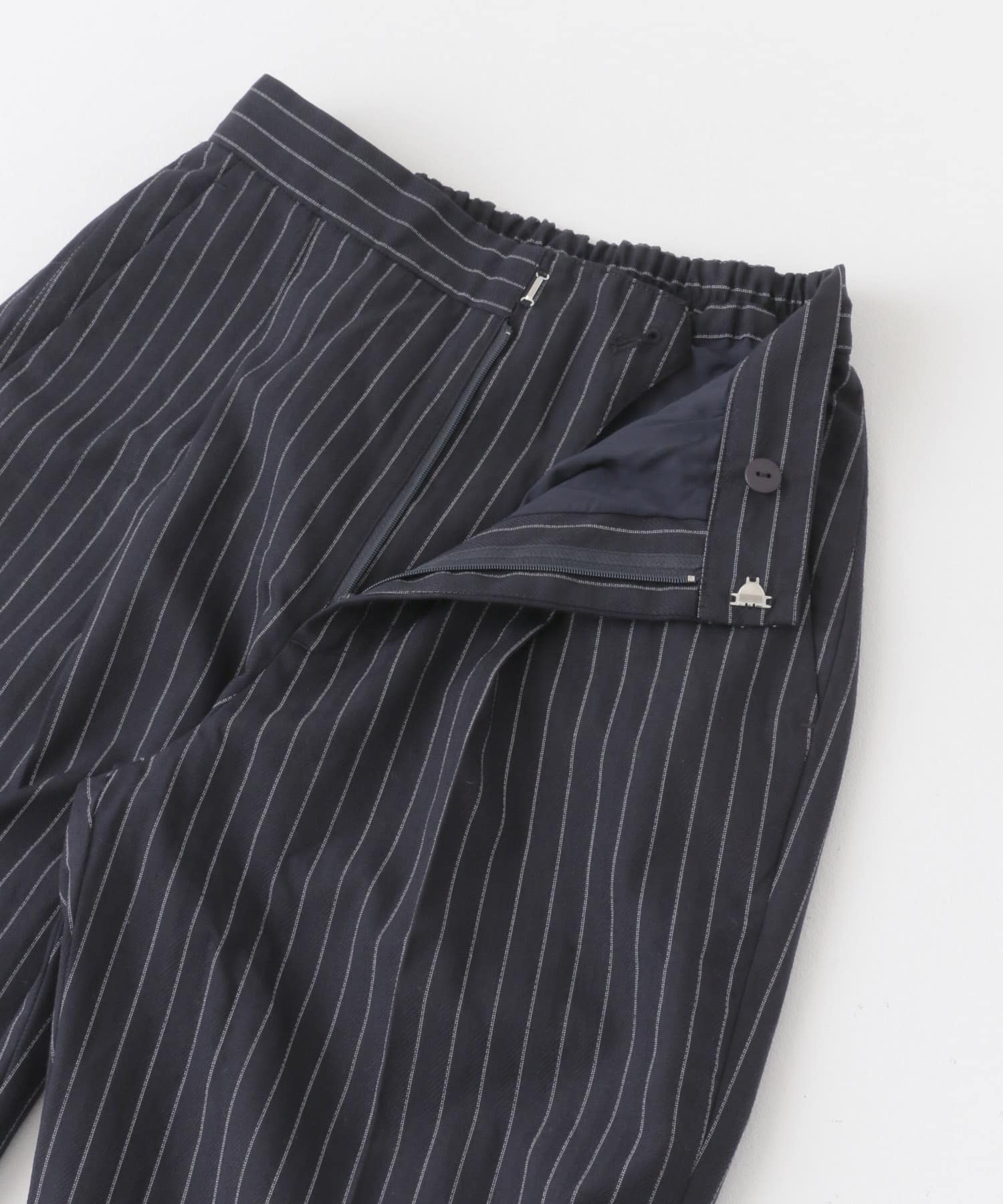 FORK&SPOON　ストライプパンツ NAVY 1