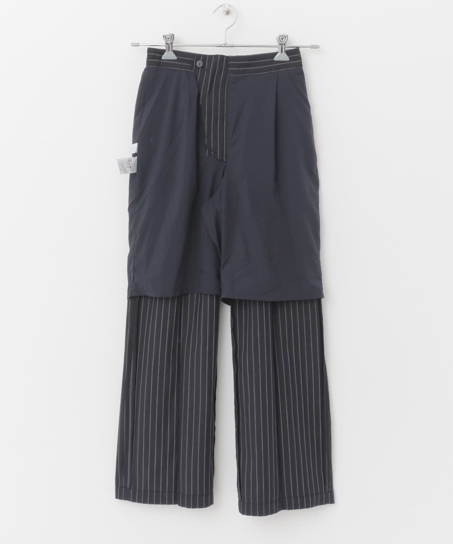 FORK&SPOON　ストライプパンツ NAVY 1