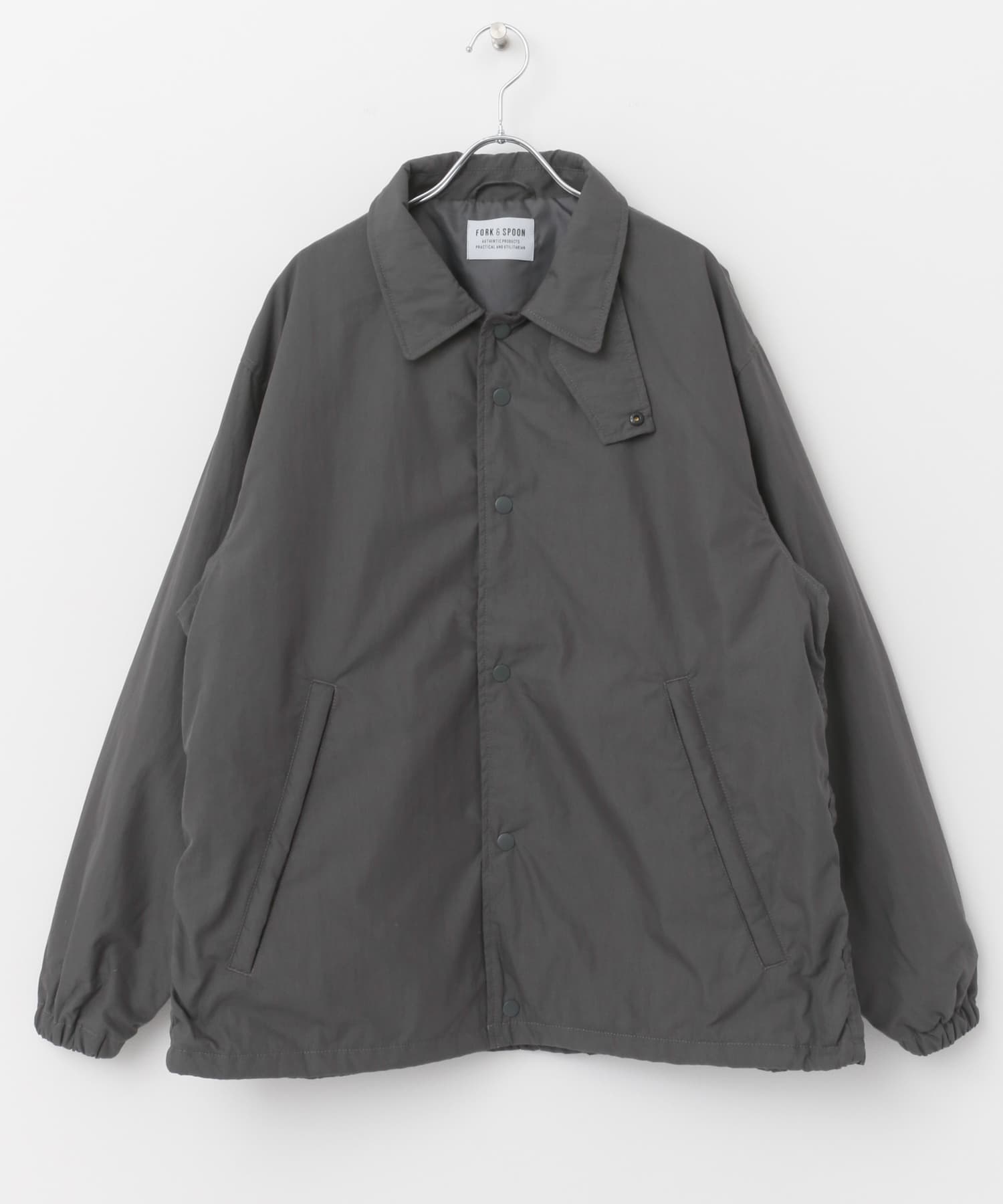 FORK&SPOON　パデットコーチジャケット DARK GRAY 4