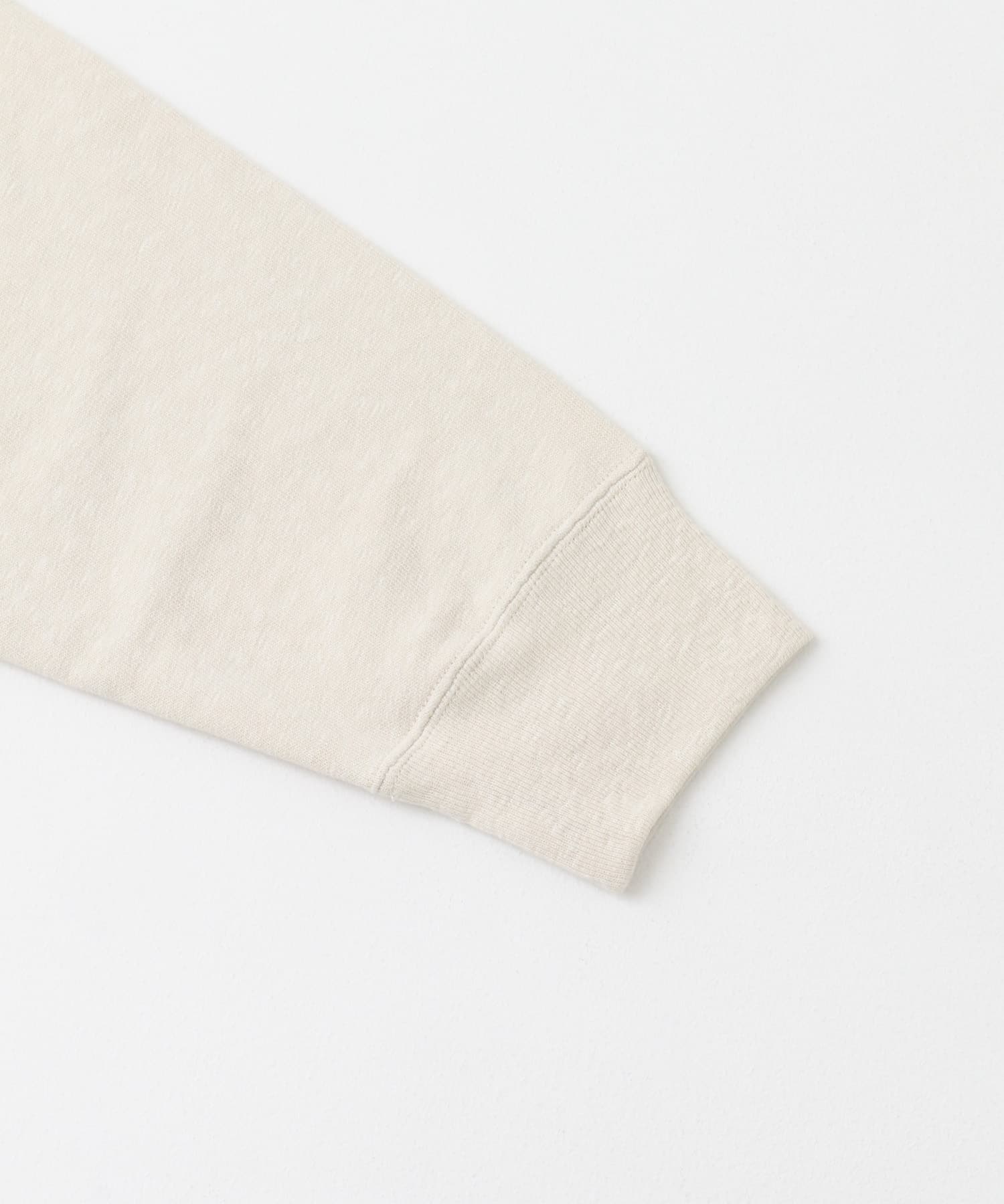 FORK&SPOON　スーピマコットン混反毛クルーネックスウェット IVORY 4