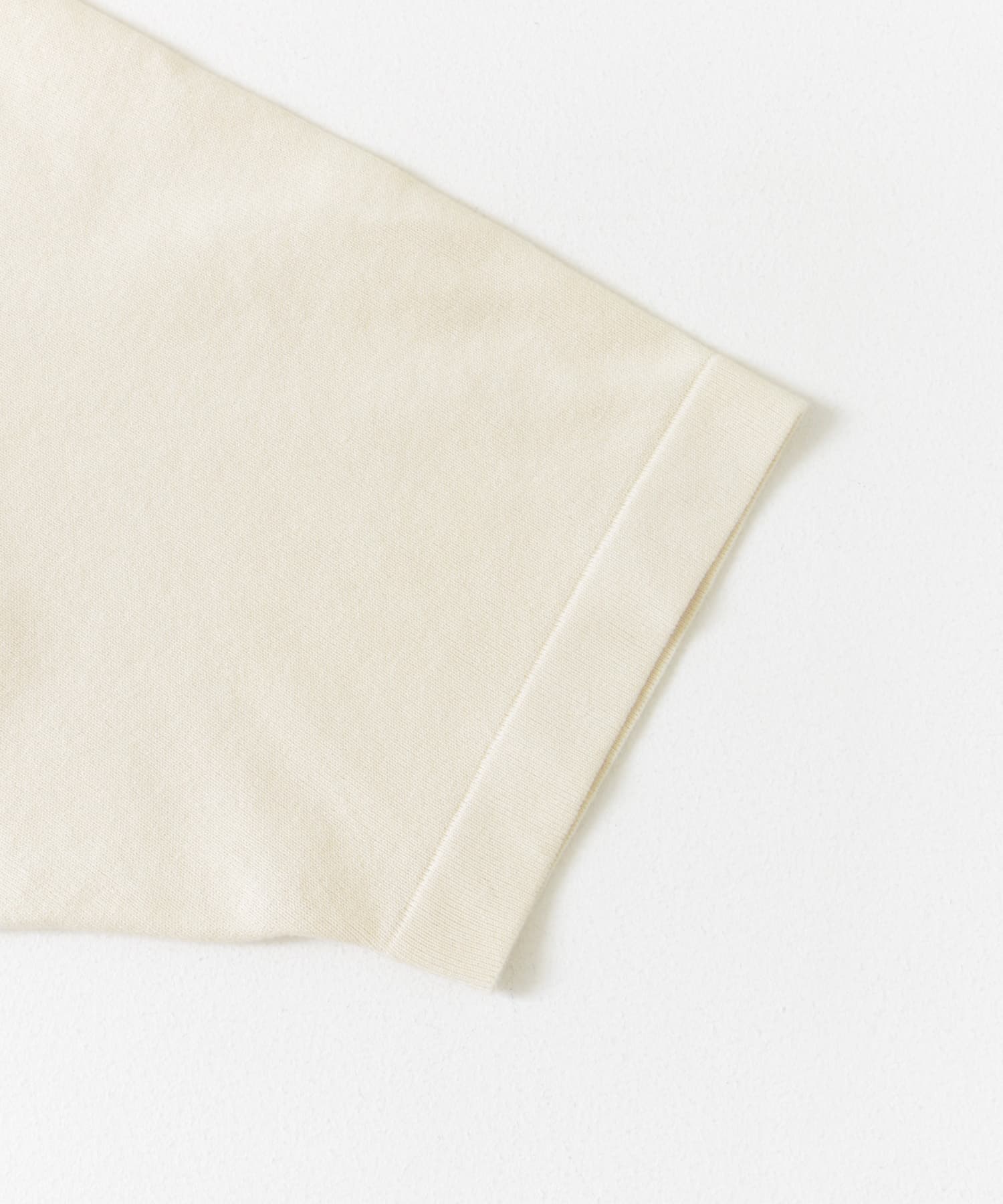 FORK&SPOON　ヘンリーネックニットTシャツ IVORY 4