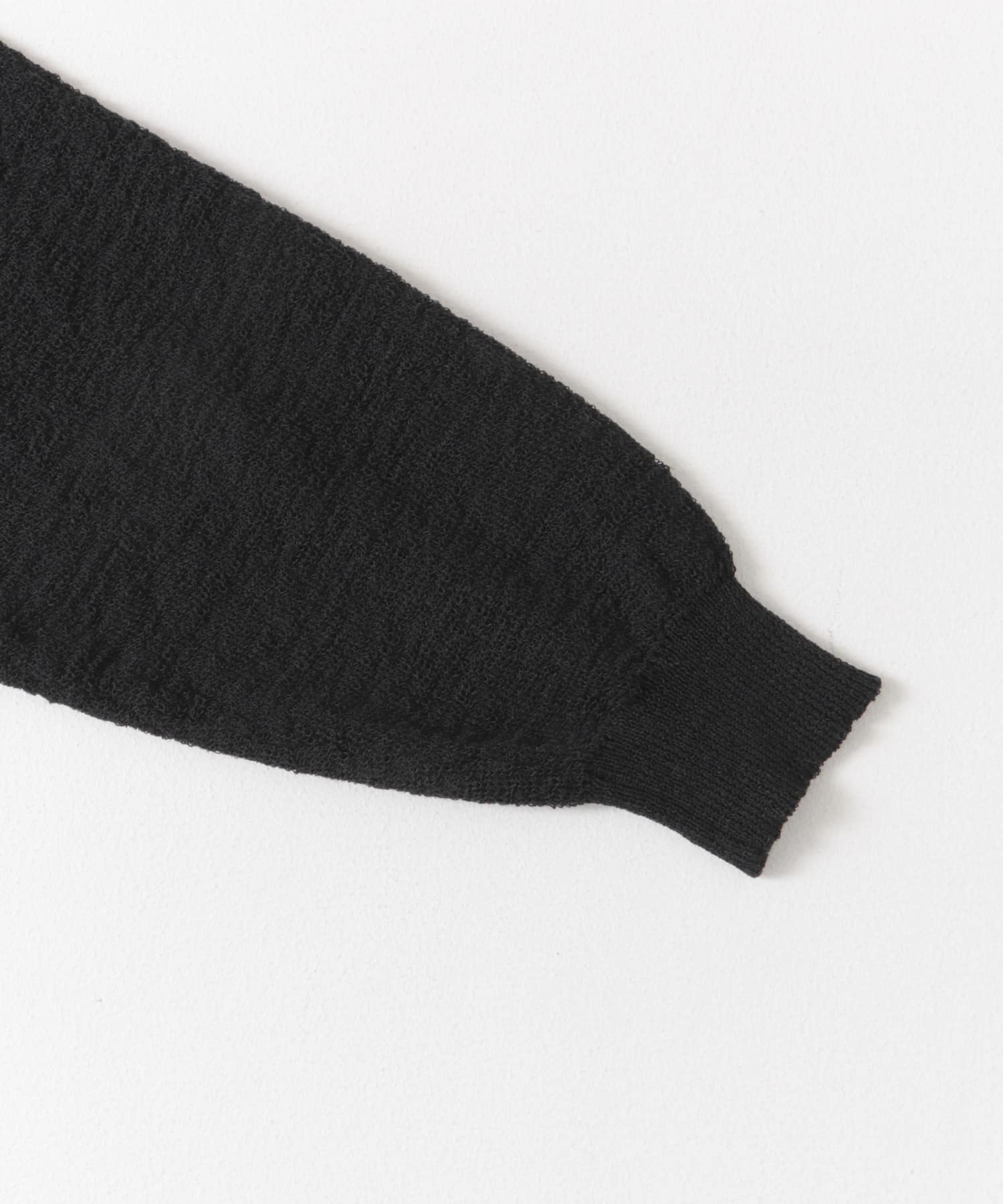 FORK&SPOON　PEウォッシャブルニットカーディガン BLACK 4