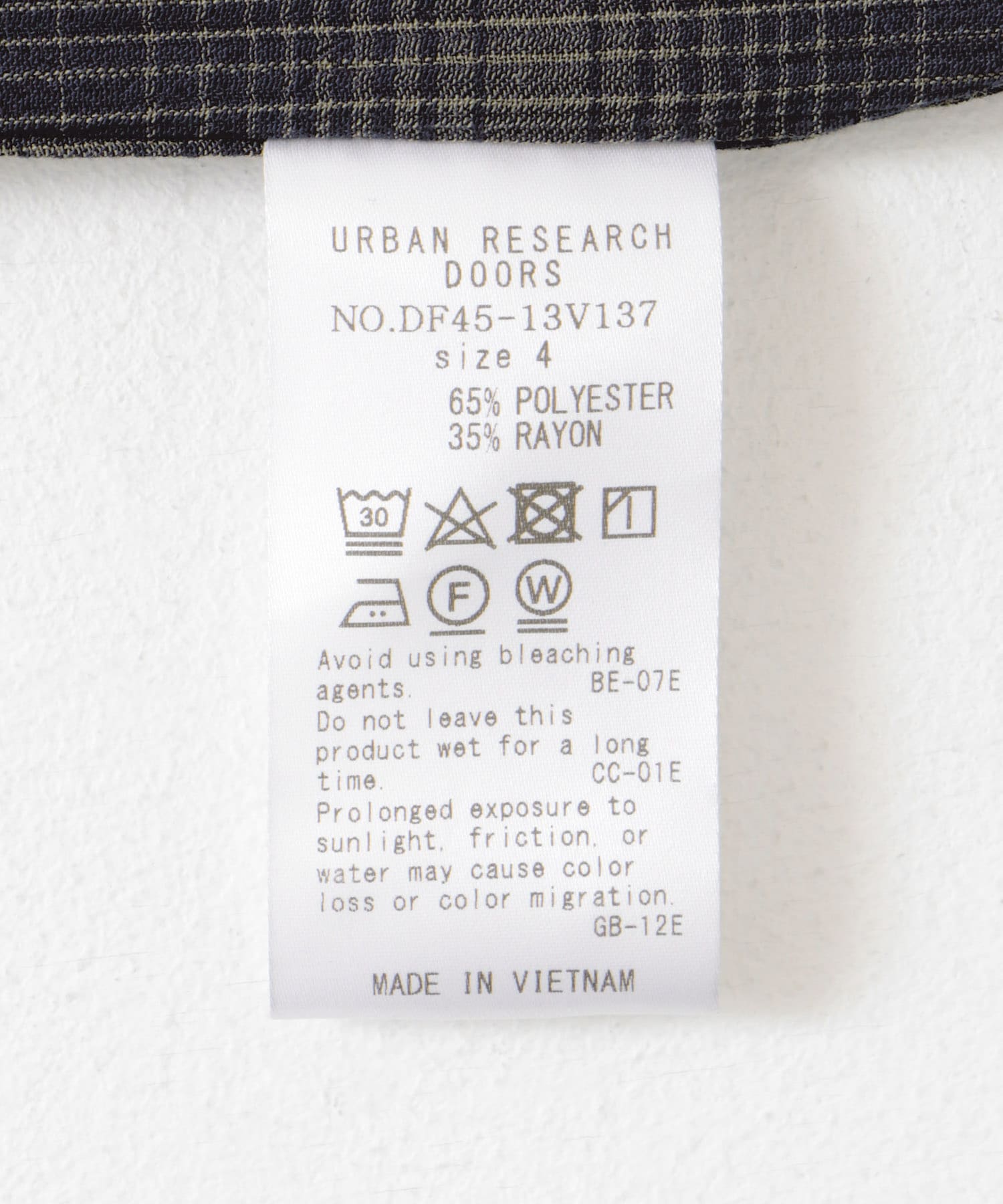 FORK&SPOON　TRオンブレーチェックショートスリーブシャツ BRN×BLK 4