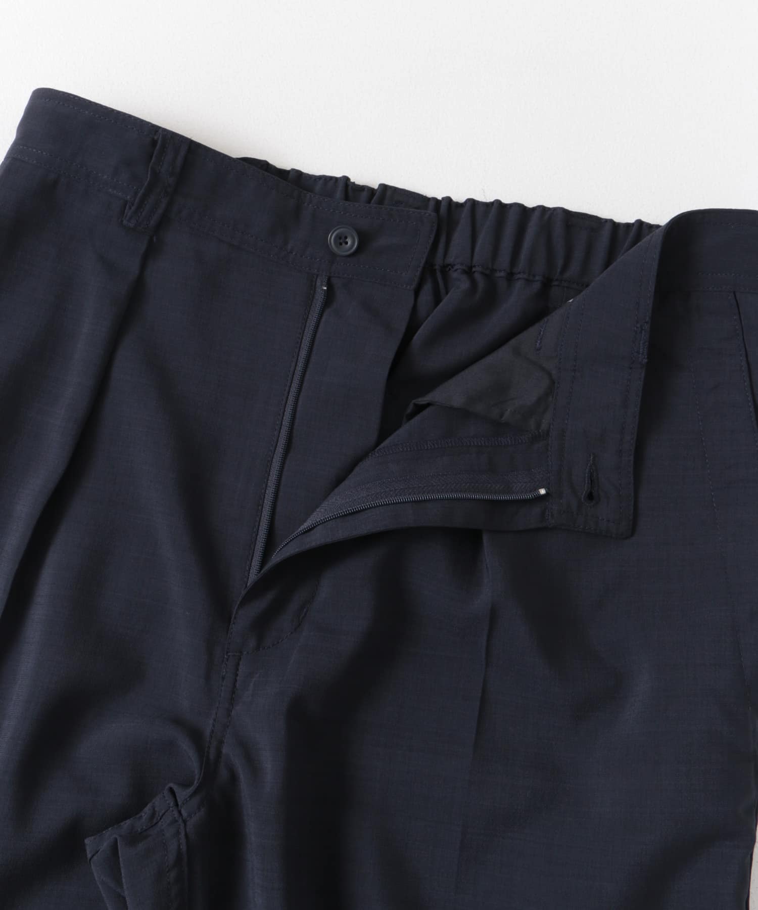 『セットアップ対応/速乾』FORK&SPOON　TEC LINENパンツ DKNAVY 4