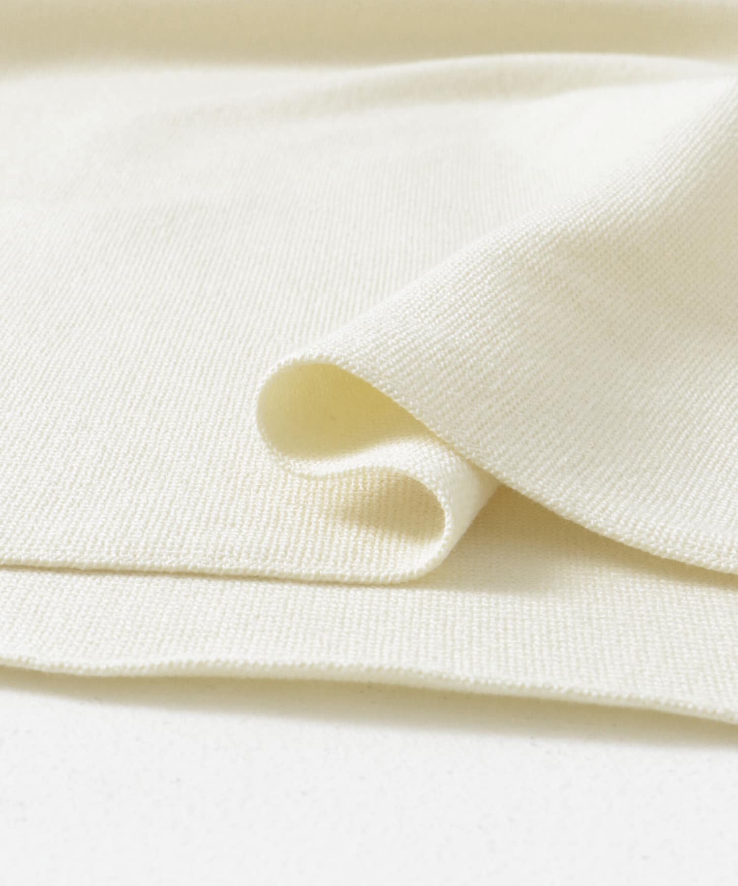 FORK&SPOON　ウォッシャブルニットフレアスカート IVORY 1