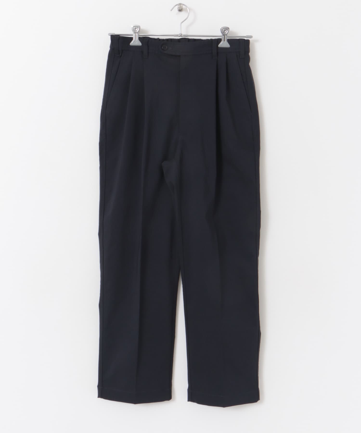 『セットアップ対応/イージーケア』FORK&SPOON　ideal stretchパンツ NAVY 4