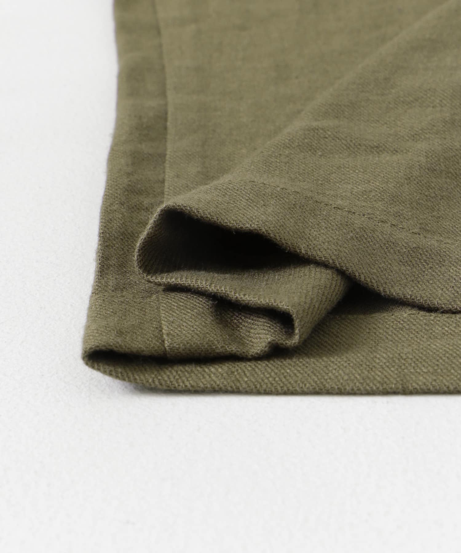 FORK&SPOON　リネンストレッチイージーパンツ OLIVE 4
