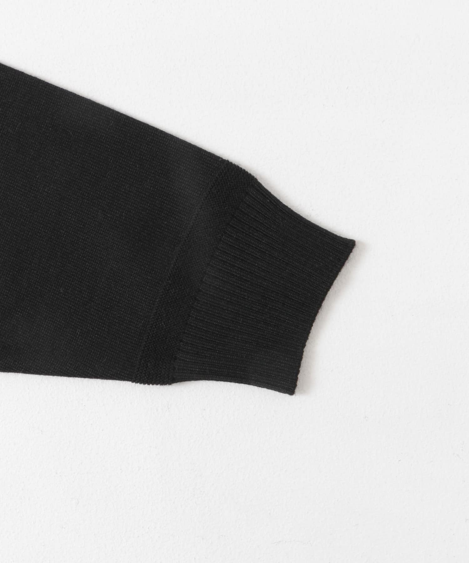 FORK&SPOON　ウーステッドヤーンクルーネックカーディガン BLACK 4