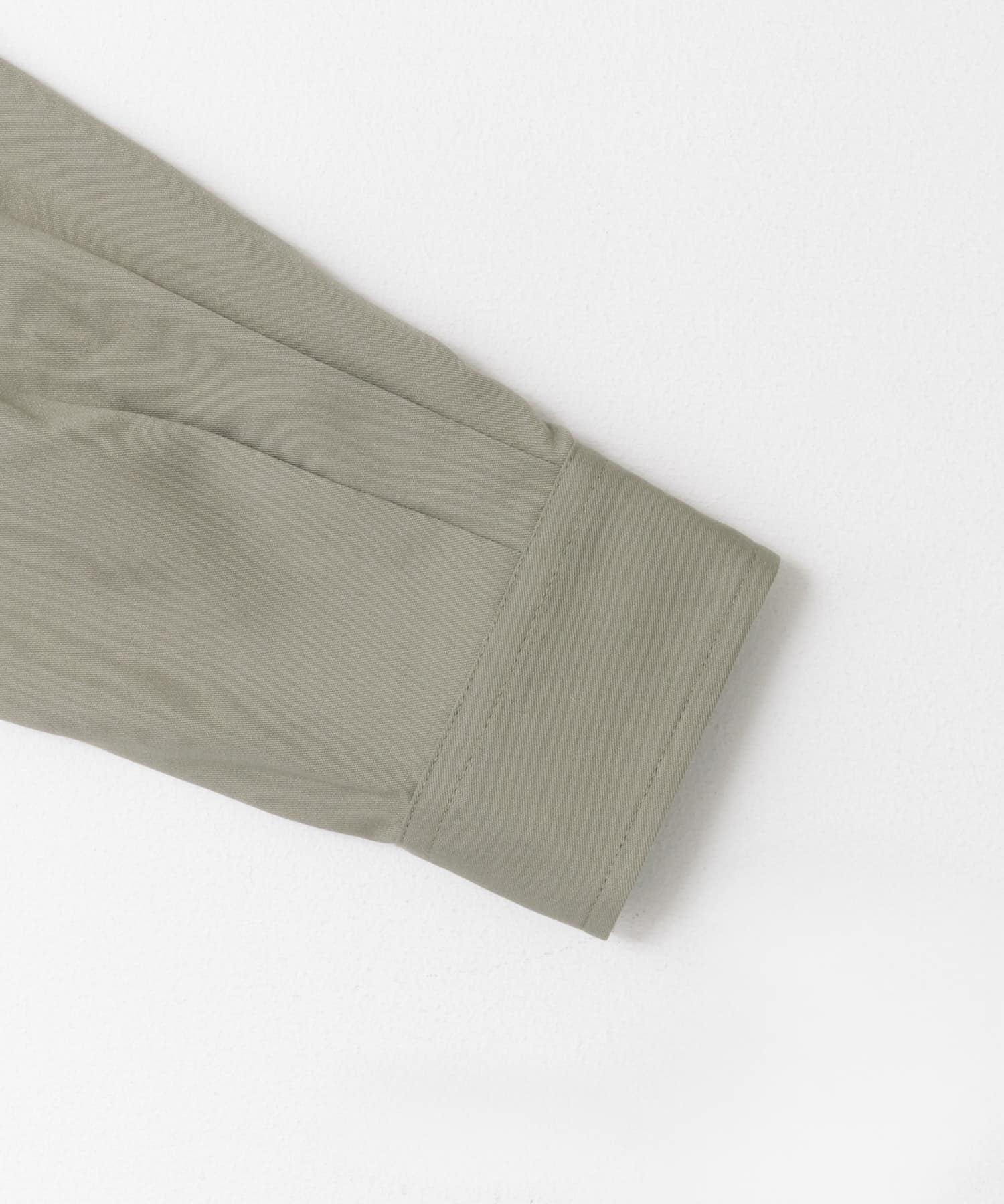 FORK&SPOON　ウールライクバンドカラーシャツ BEIGE 4