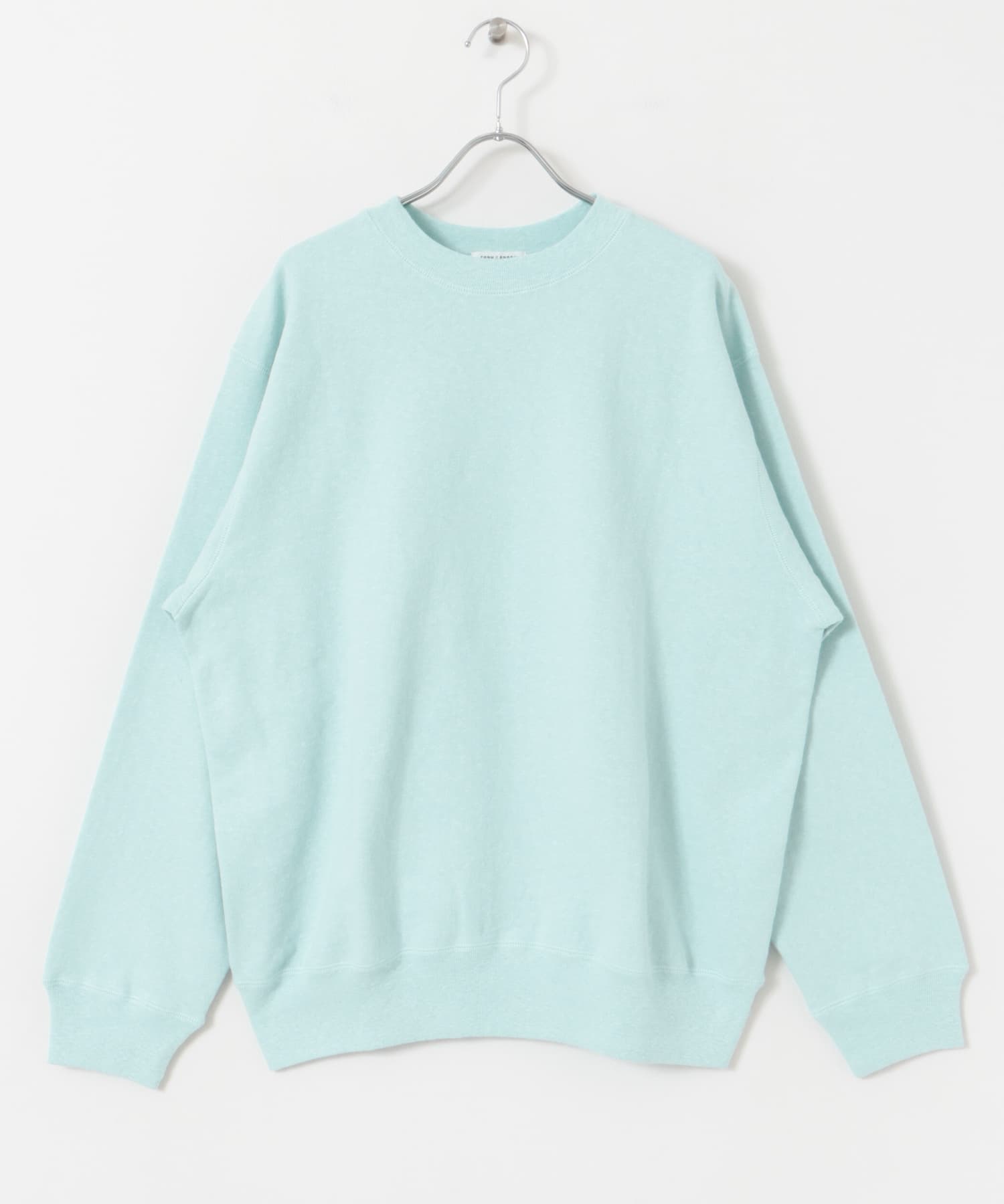 FORK&SPOON　スーピマコットン混反毛クルーネックスウェット LIGHTBLUE 4