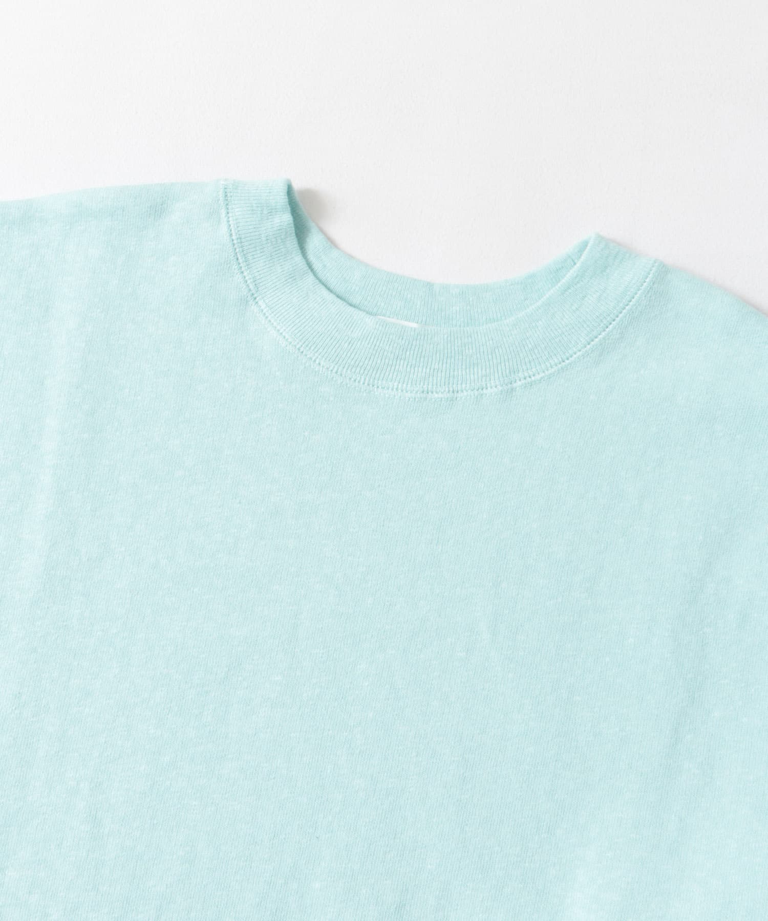 FORK&SPOON　スーピマコットン混反毛クルーネックスウェット LIGHTBLUE 4