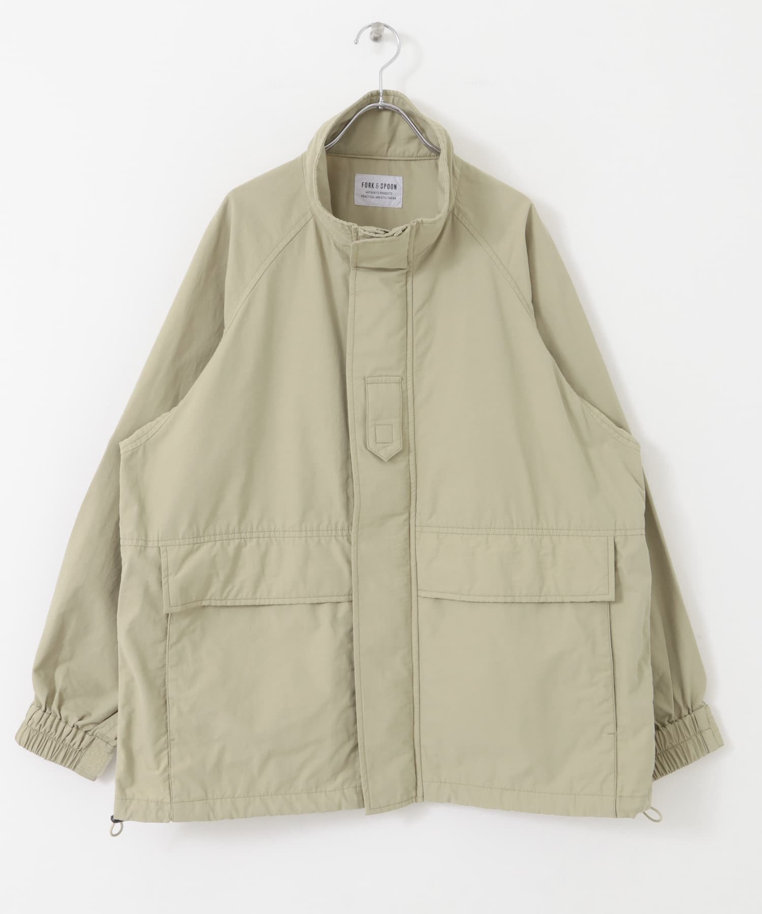 FORK&SPOON　スタンドカラーブルゾン BEIGE 4