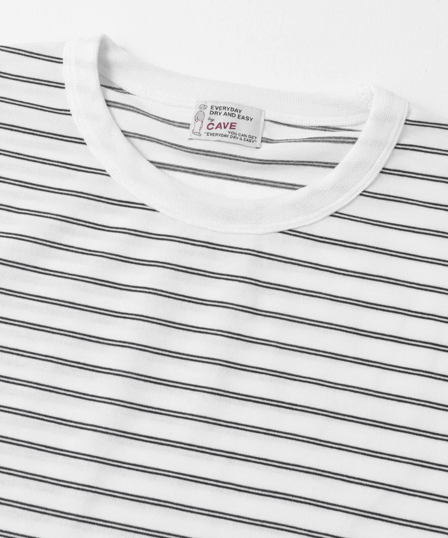 FORK&SPOON　CAVEボーダーロングスリーブTシャツ OFFxBLK 1