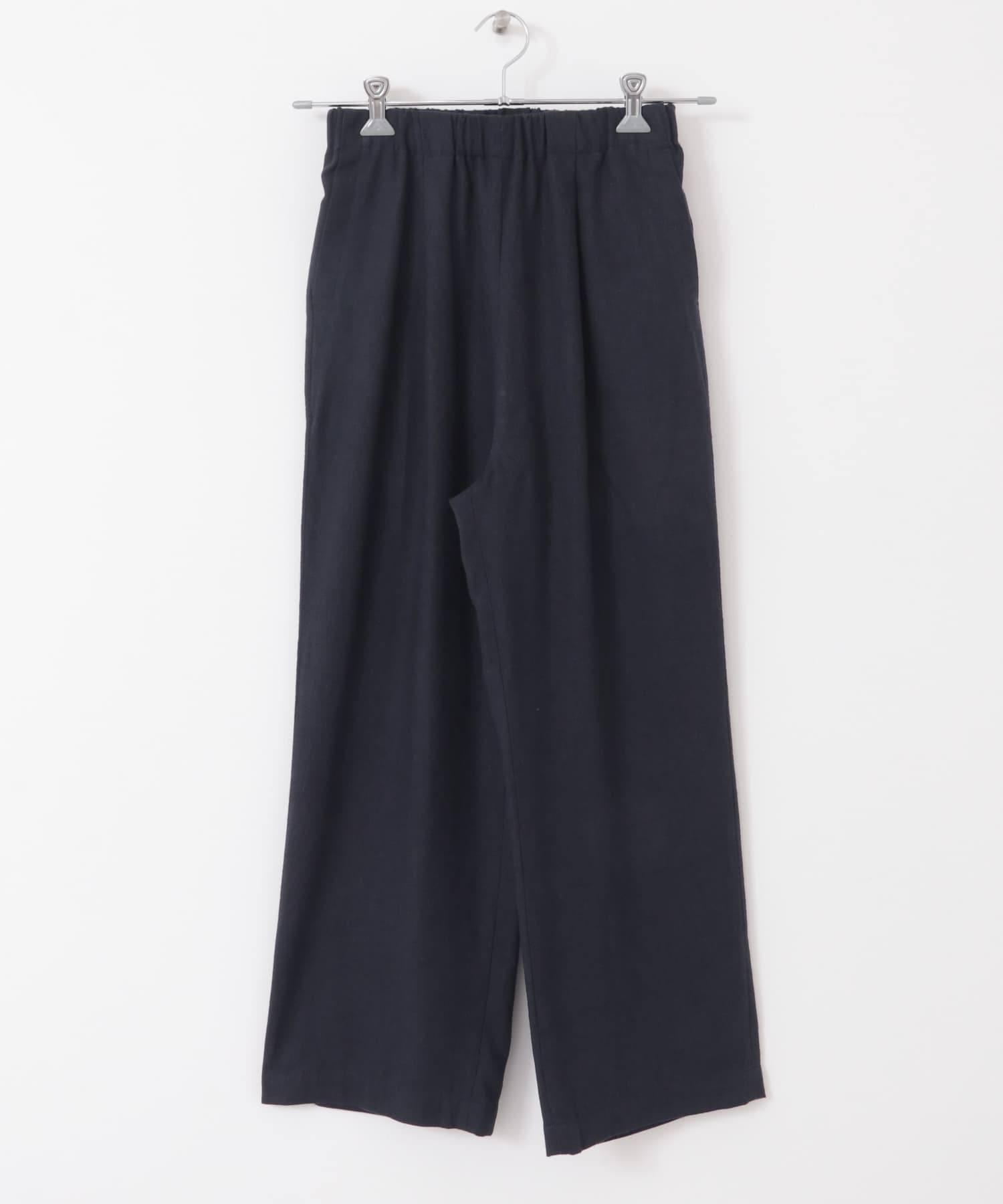 FORK&SPOON　ヘンプ混イージーパンツ NAVY 1