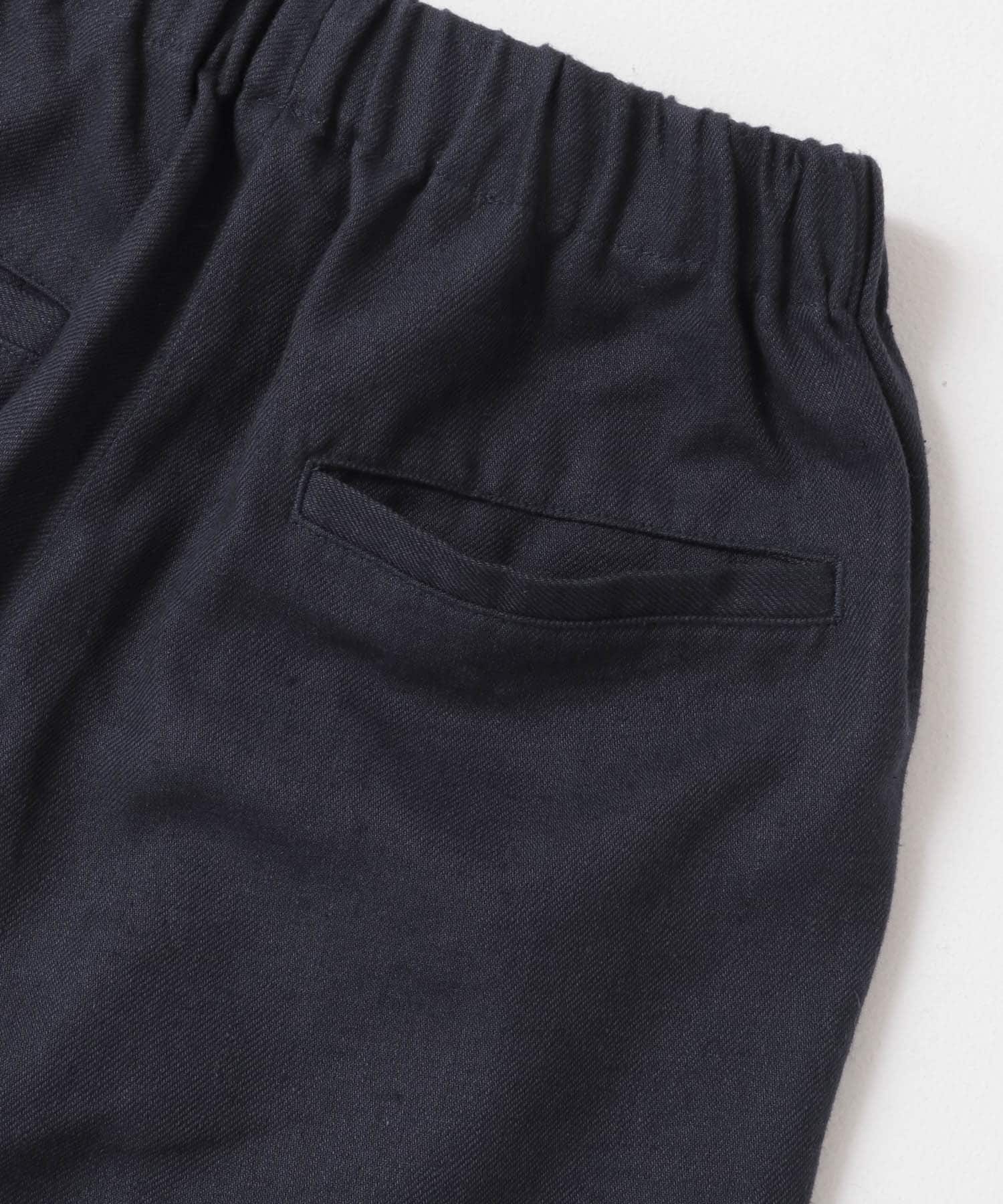 FORK&SPOON　ヘンプ混イージーパンツ NAVY 1