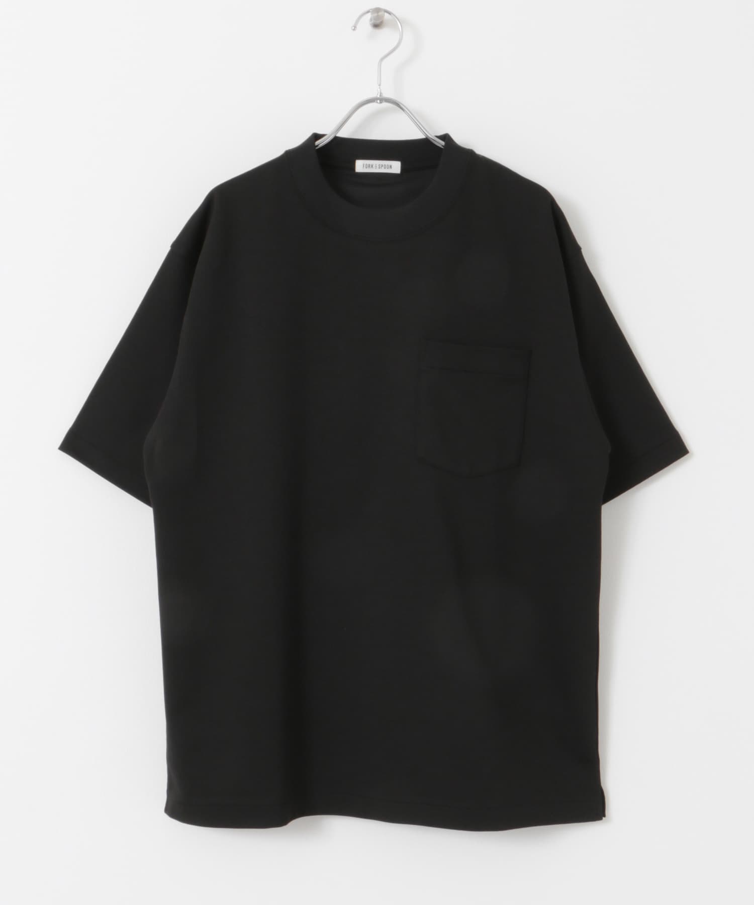 FORK&SPOON　イスラエルピマダブルフェイスTシャツ BLACK 4