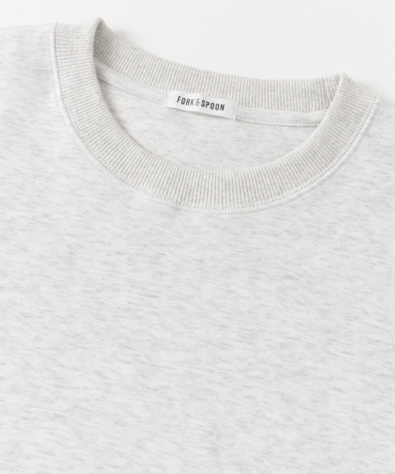 FORK&SPOON　ストレッチダンボールショートスリーブTシャツ TOPGRAY 4