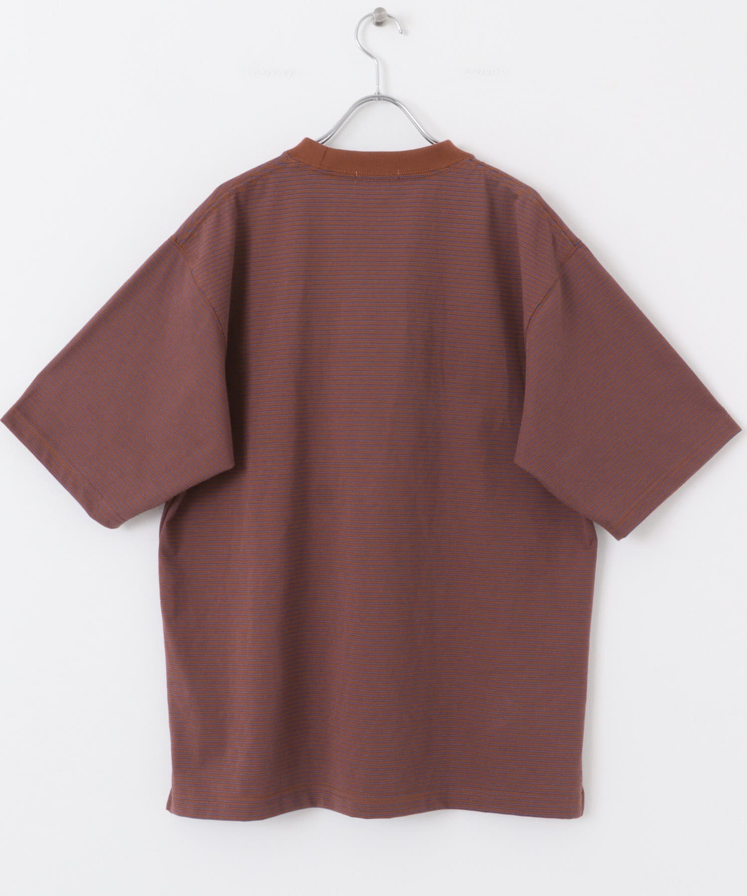 FORK&SPOON　ボーダープレーティングショートスリーブTシャツ TCTxBLU 4