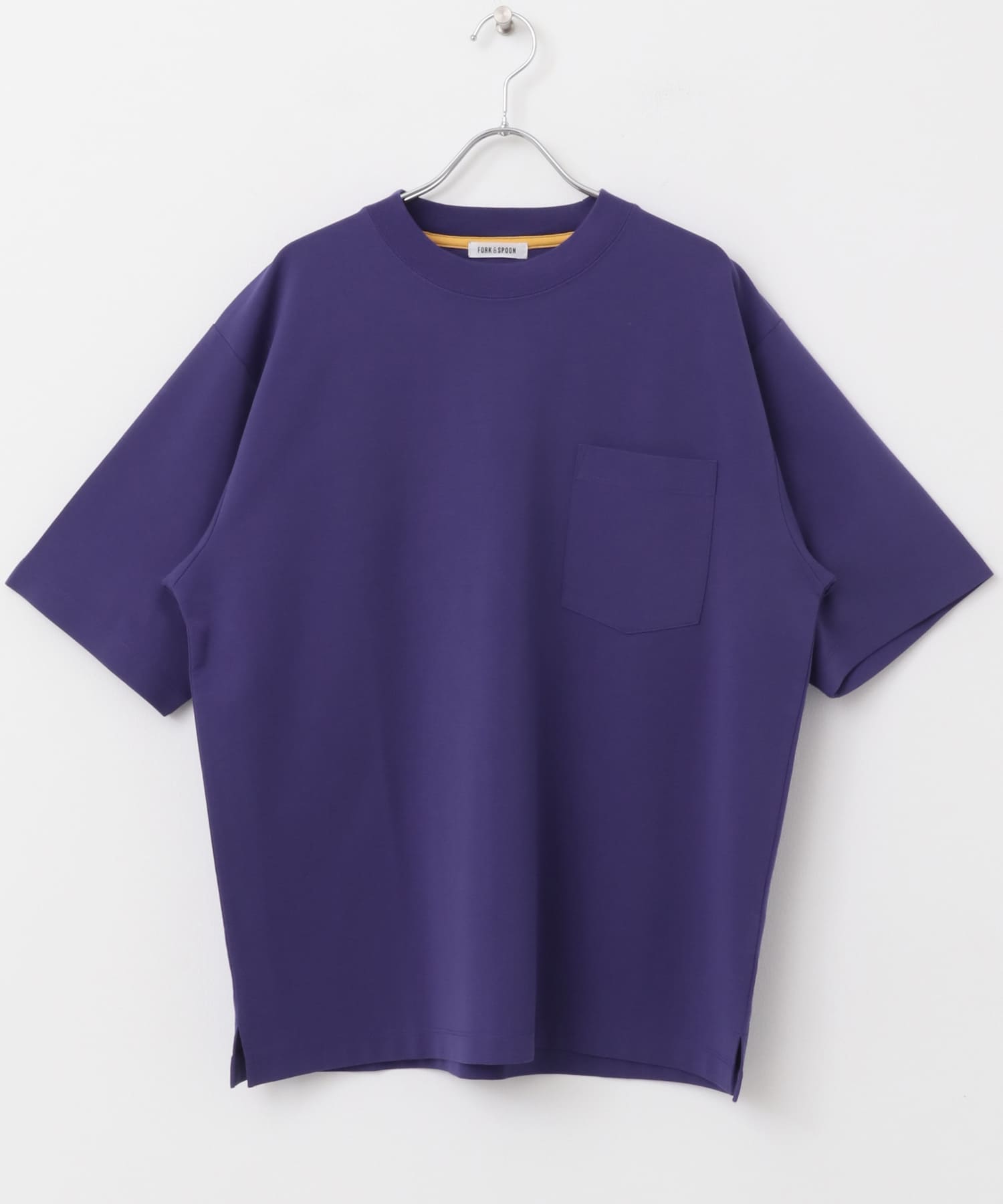 FORK&SPOON　ハイゲージクールTシャツ PURPLE 4