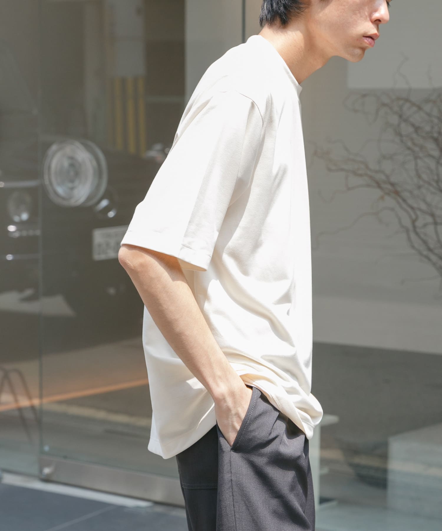 FORK&SPOON　CAVE SHORT-SLEEVE T-SHIRTS