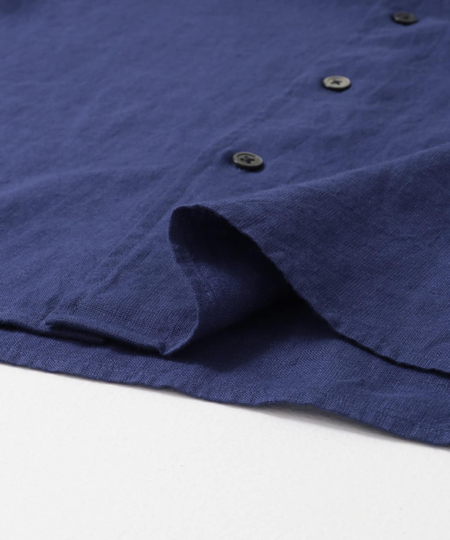 FORK&SPOON　コットンリネンショートスリーブシャツ BLUE 4