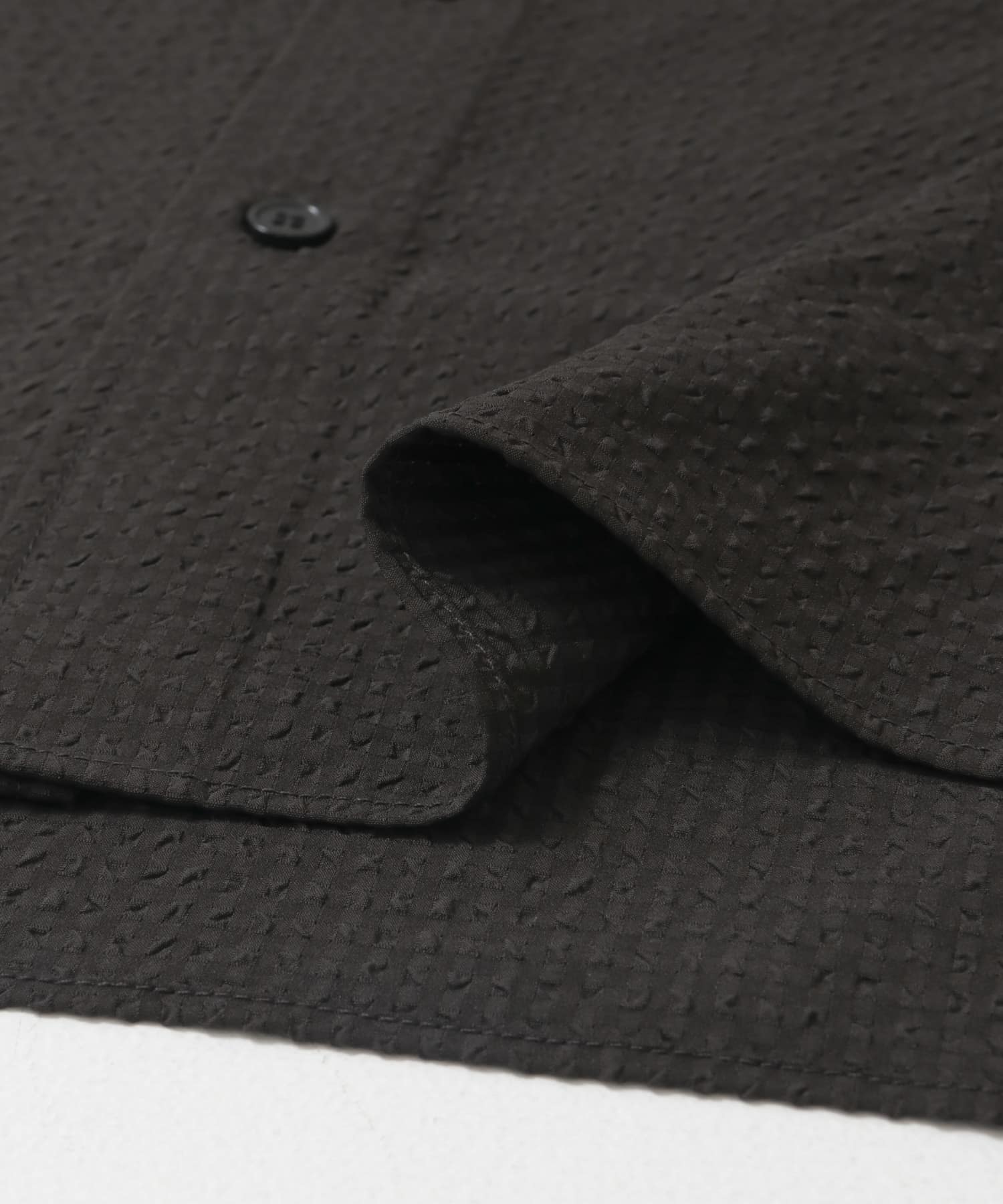 FORK&SPOON　アニヴェンサッカーシャツ DARKBROWN 4