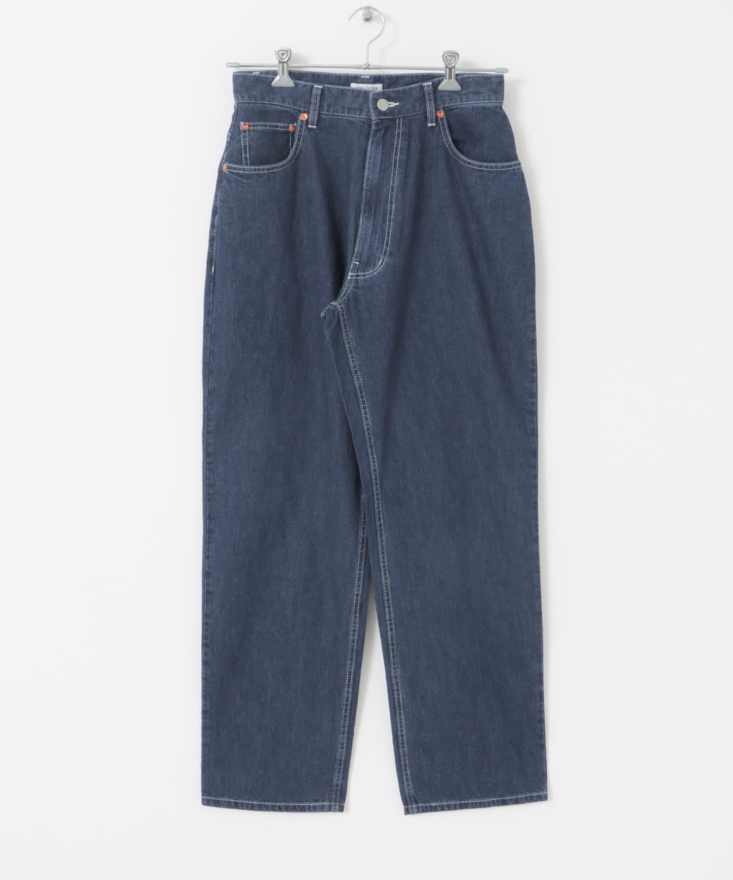 FORK&SPOON　綿麻デニム5ポケットパンツ ONEWASH 4