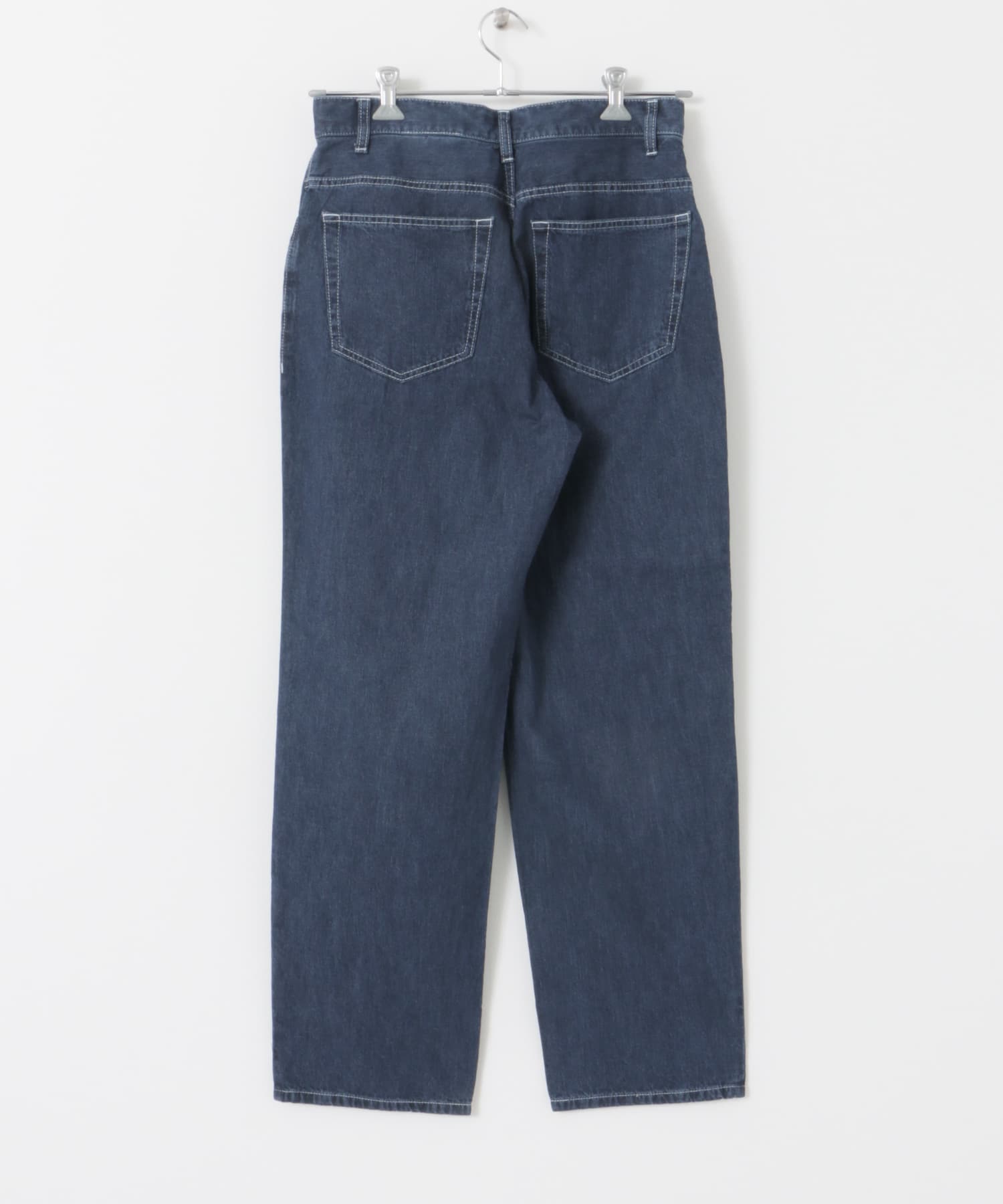 FORK&SPOON　綿麻デニム5ポケットパンツ ONEWASH 4