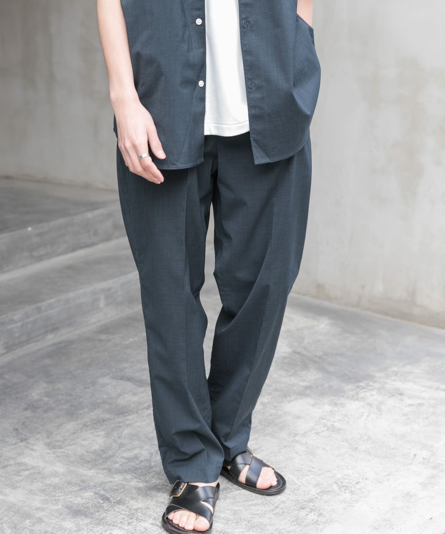 FORK&SPOON　TEC LINENパンツ