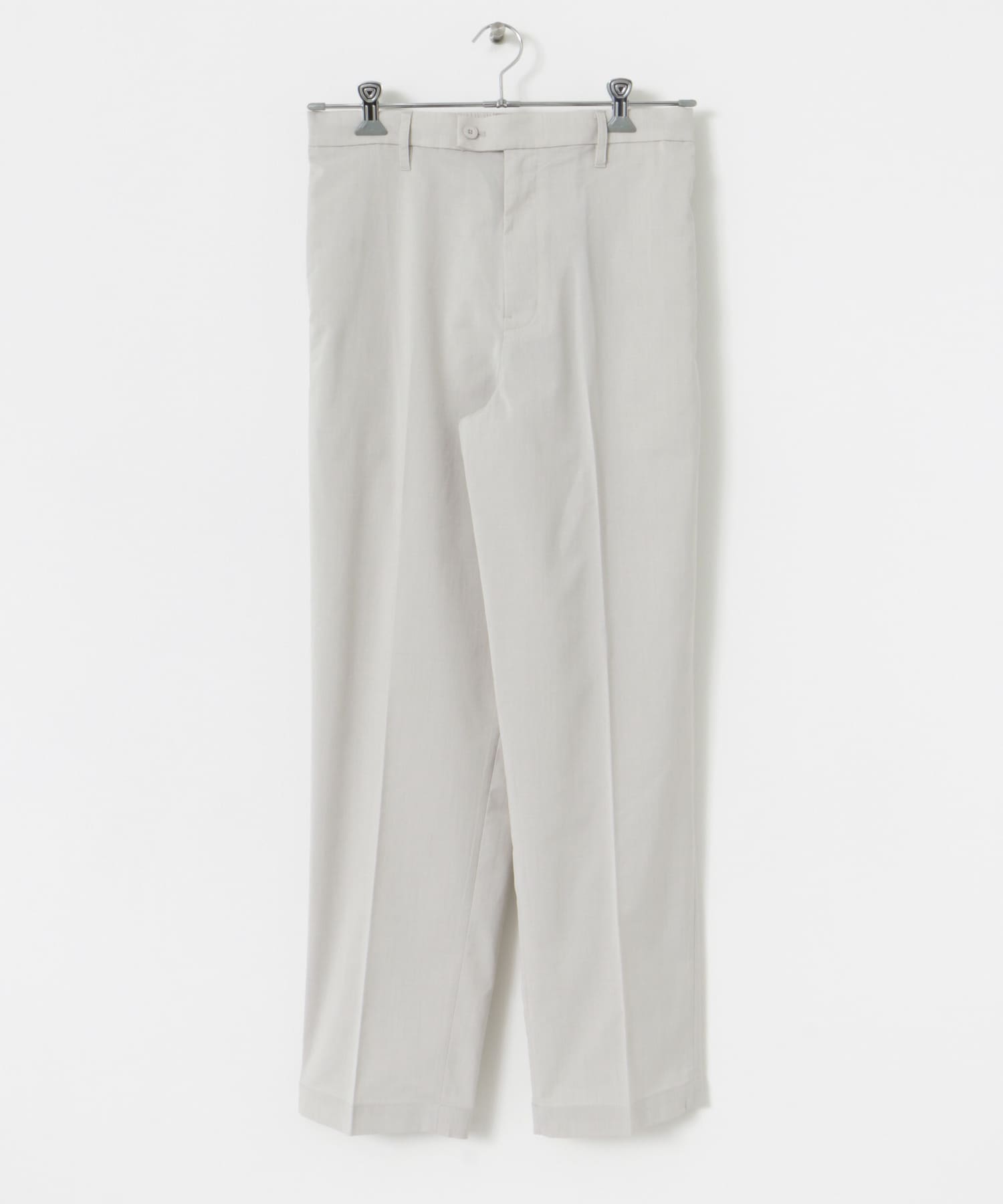 FORK&SPOON　TEC LINENパンツ LIGHT GRAY 4
