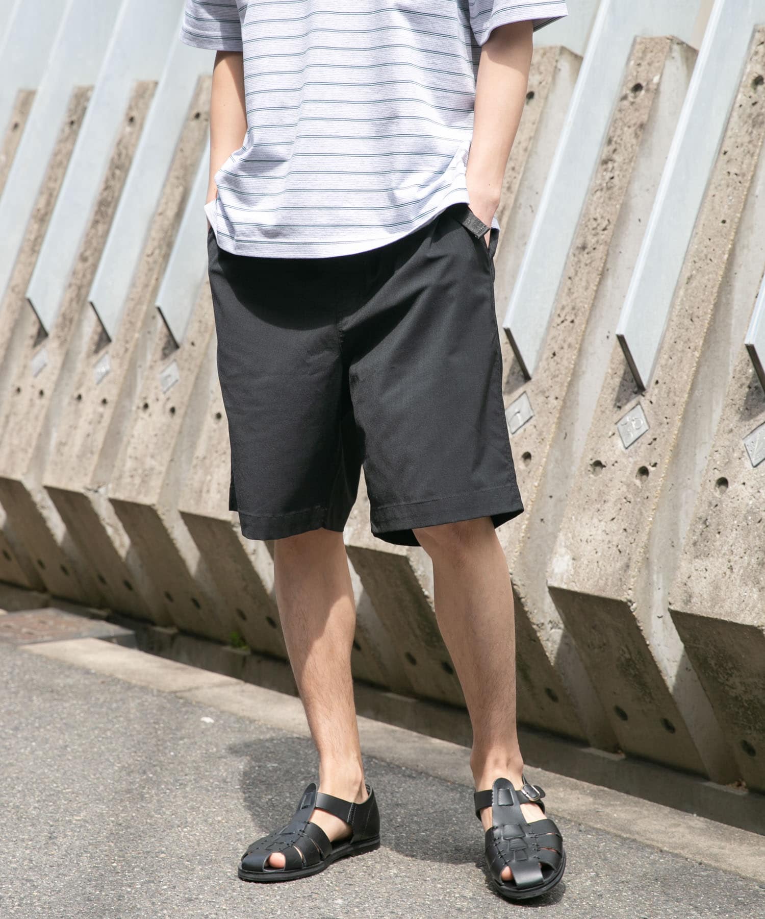 FORK&SPOON　TEC LINENショートパンツ