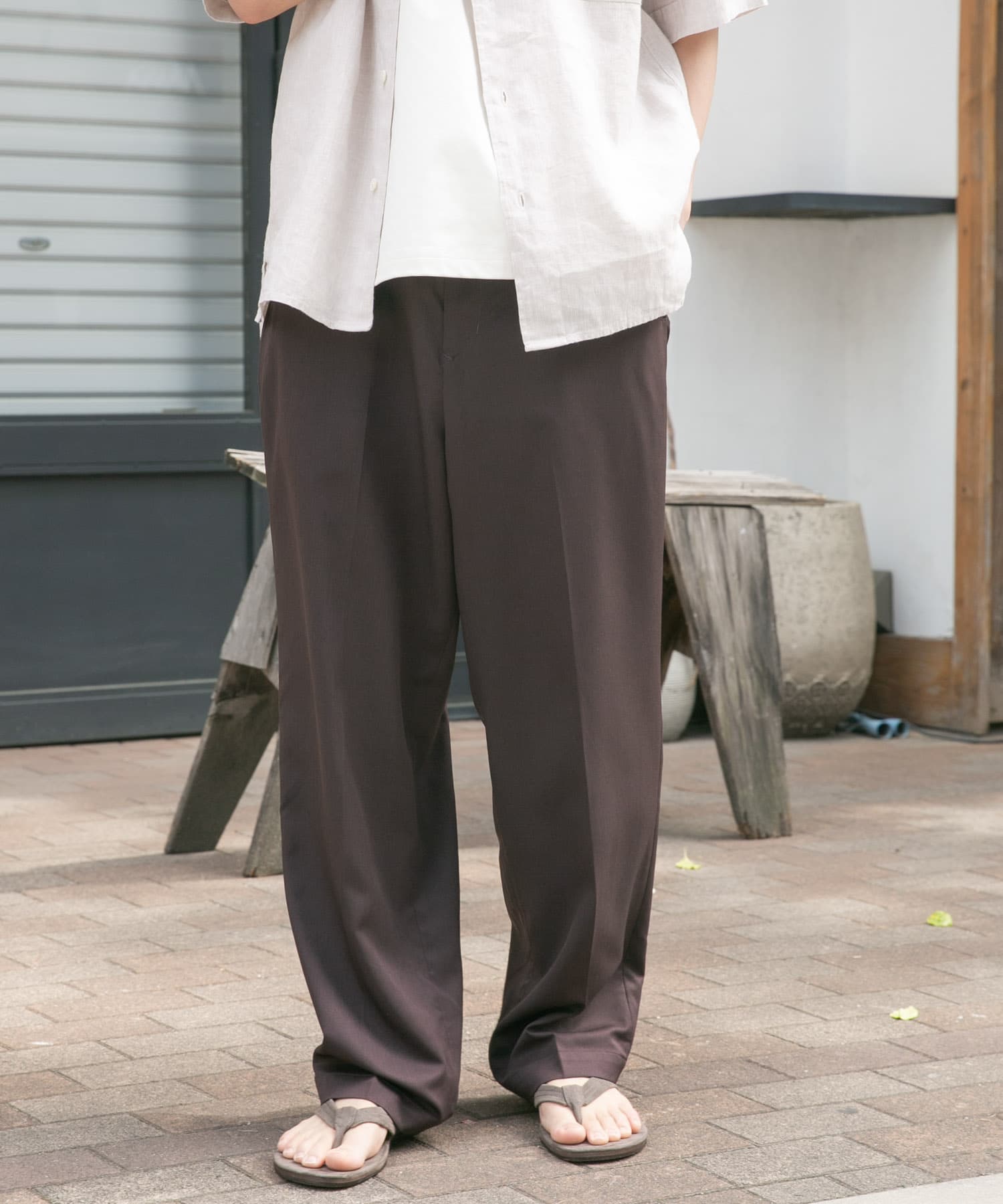 FORK&SPOON　COOL FIBERイージーパンツ