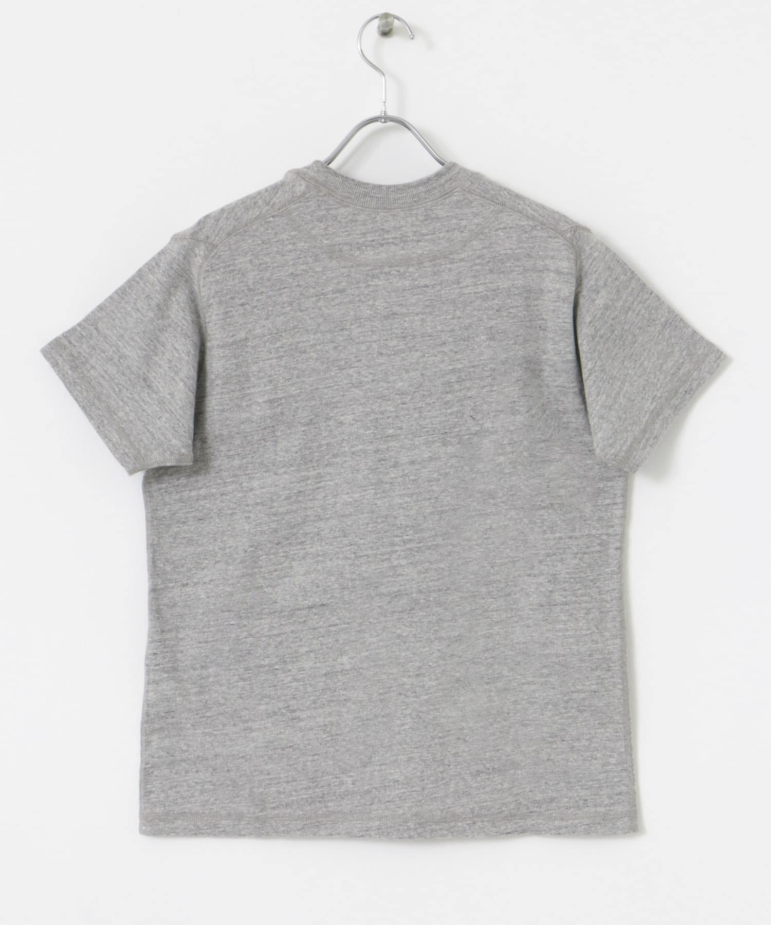 FORK&SPOON　リサイクルコットンショートスリーブTシャツ TOP GRAY 1