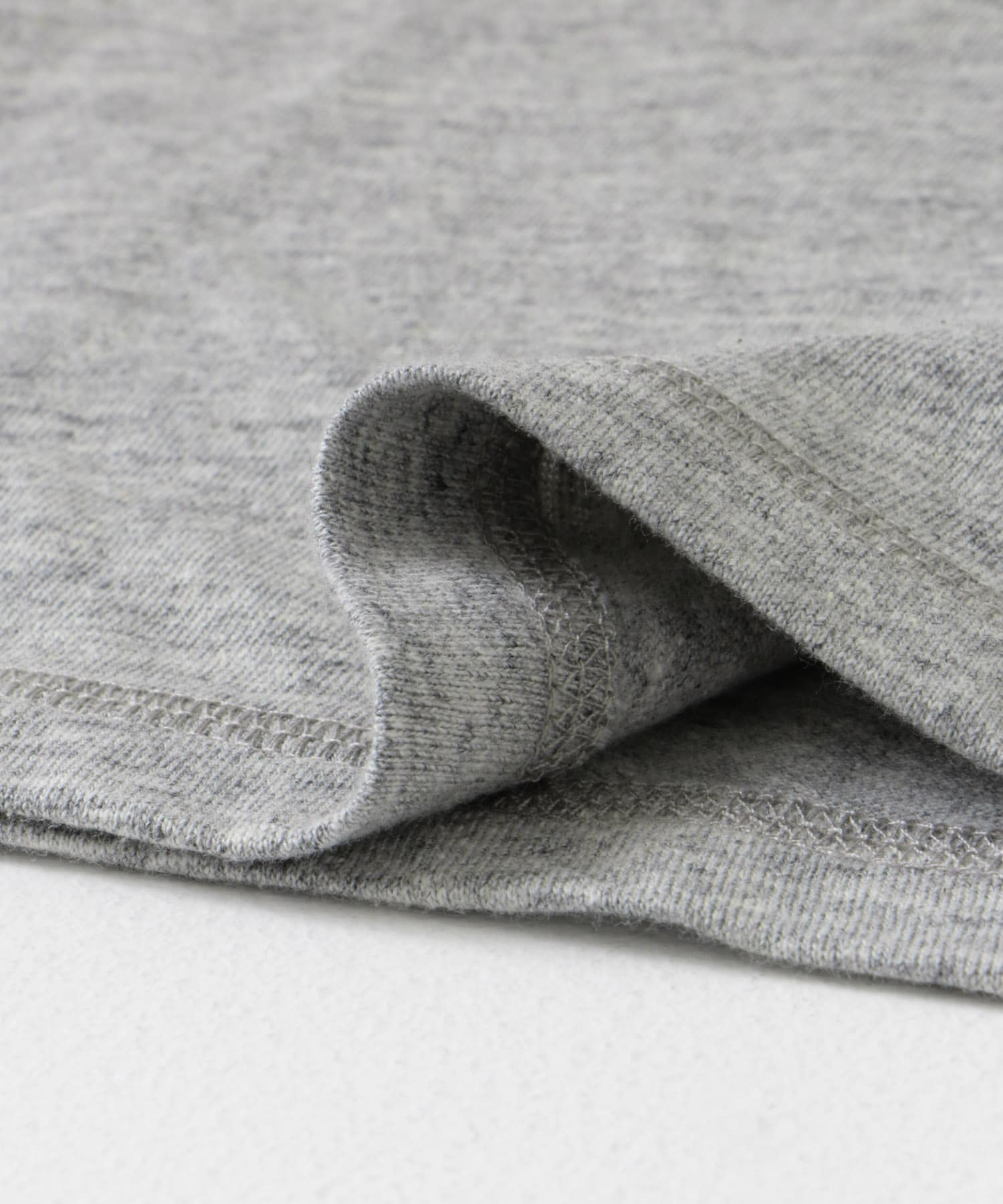 FORK&SPOON　リサイクルコットンショートスリーブTシャツ TOP GRAY 1