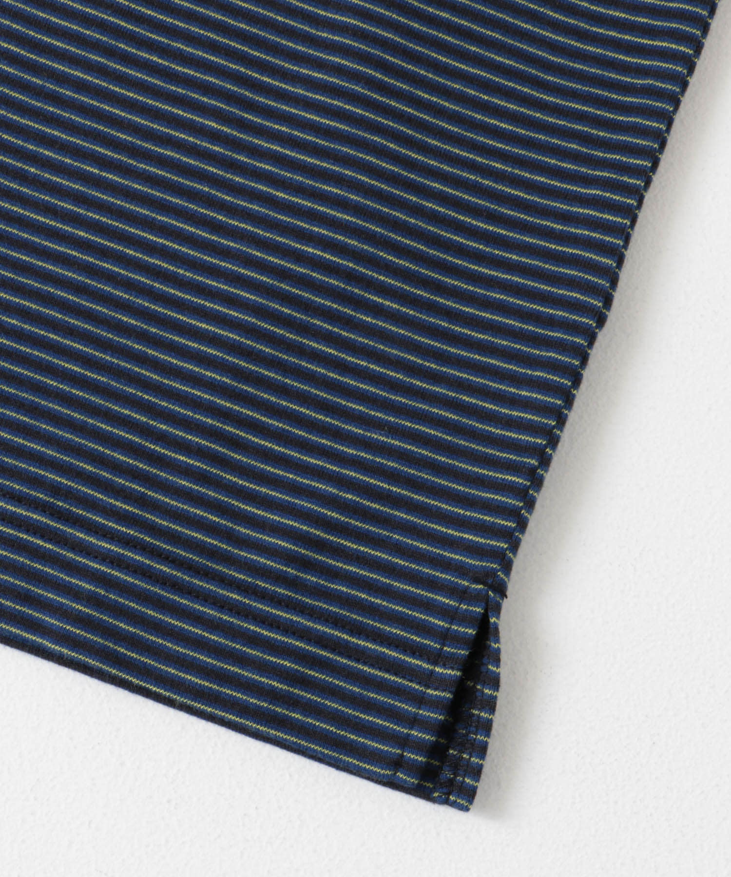 FORK&SPOON　マルチカラーボーダーノースリーブTシャツ NAVY 1