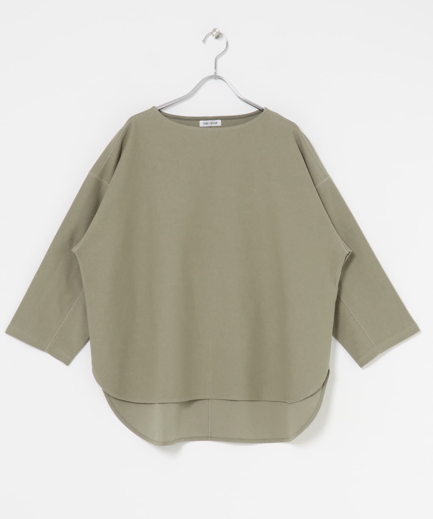 FORK&SPOON　ジャガードプルオーバー KHAKI 1