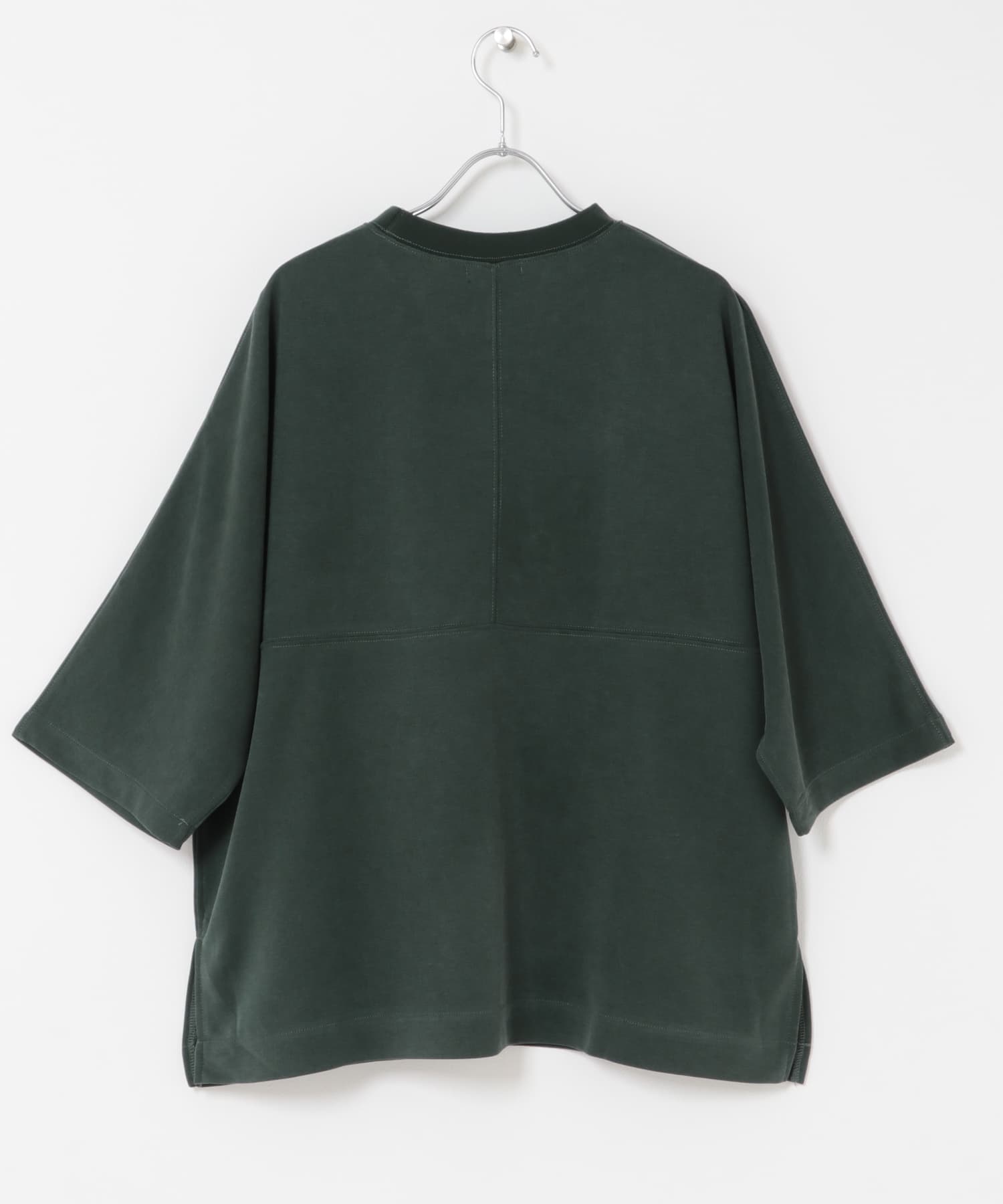 FORK&SPOON　モダールカノコTシャツ DARKGREEN 1