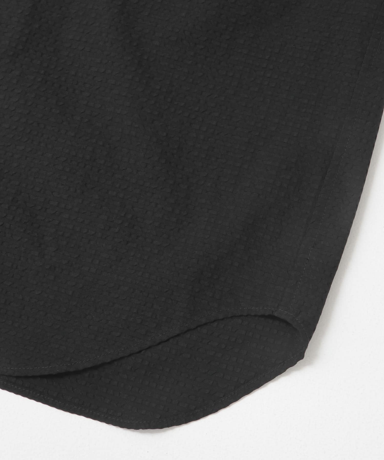 FORK&SPOON　アニヴェンサッカーシャツ BLACK 1