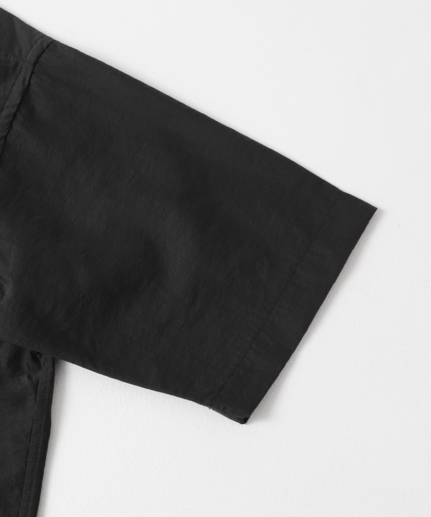 FORK&SPOON　Nylon Woolプルオーバーシャツ BLACK 1