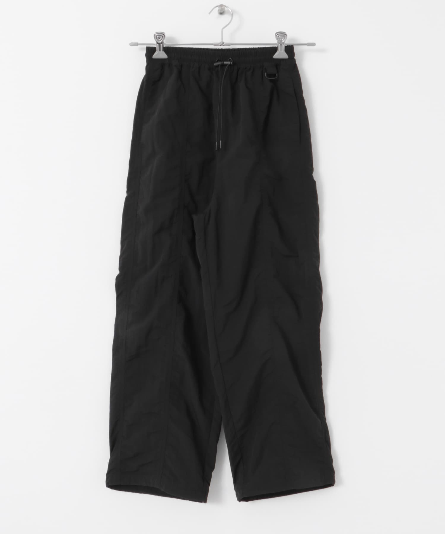 FORK&SPOON　センターシームドローストリングパンツ BLACK 1