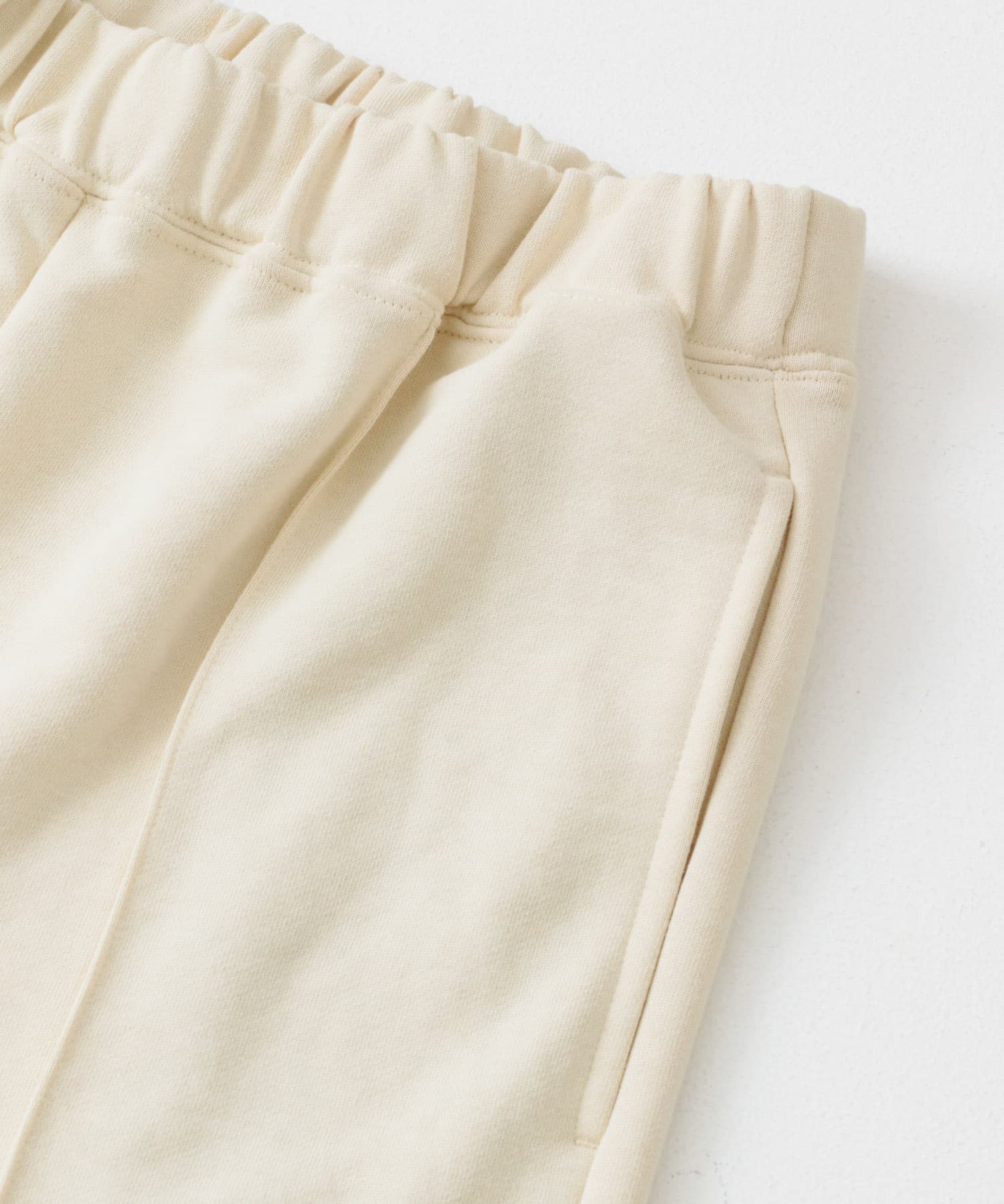 FORK&SPOON　ドライタッチカットパンツ CREAM 1