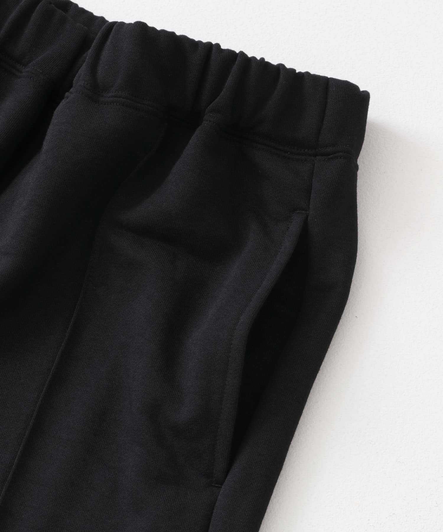 FORK&SPOON　ドライタッチカットパンツ BLACK 1