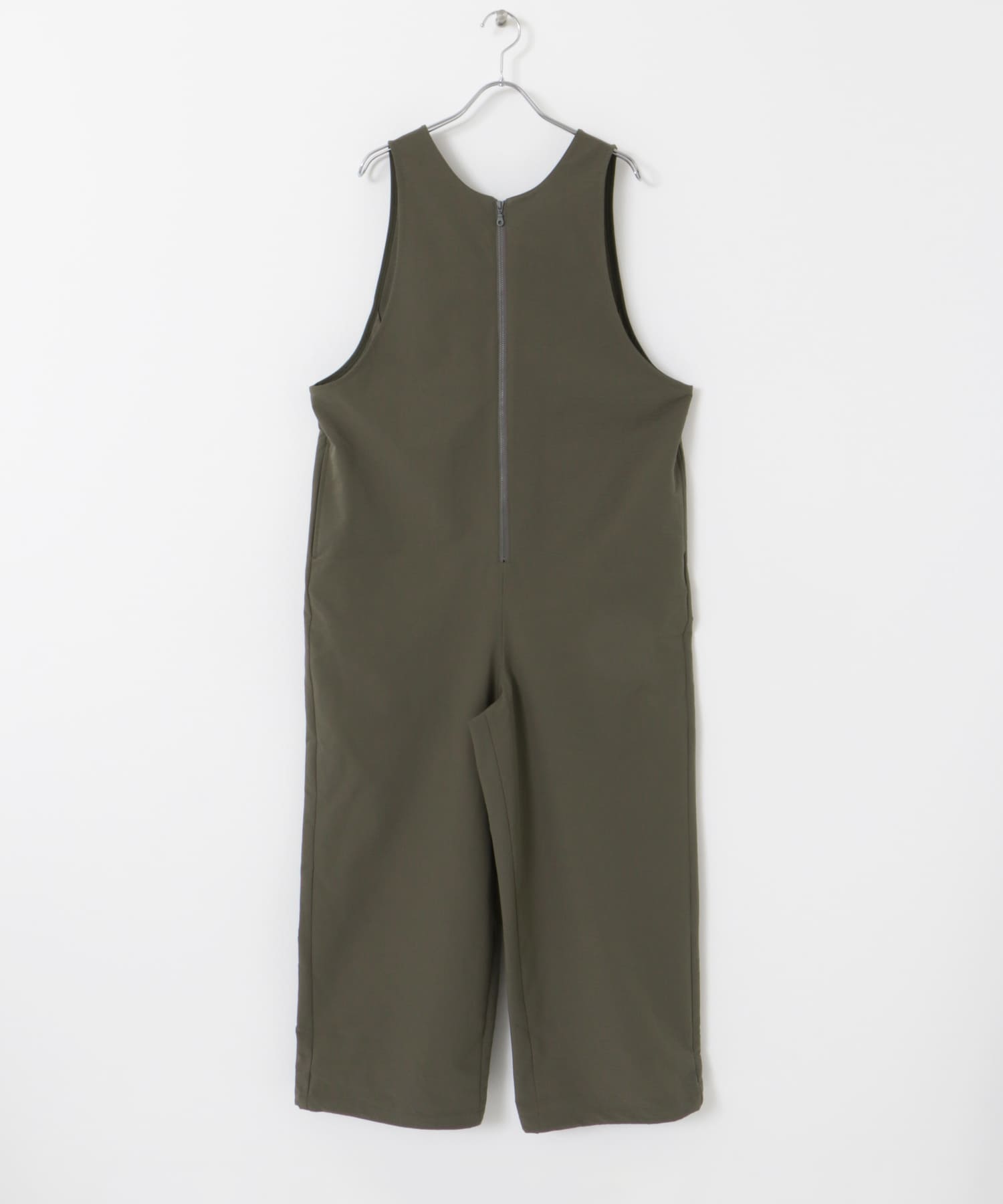 FORK&SPOON　フロントジップオールインワン BROWNKHAKI 1