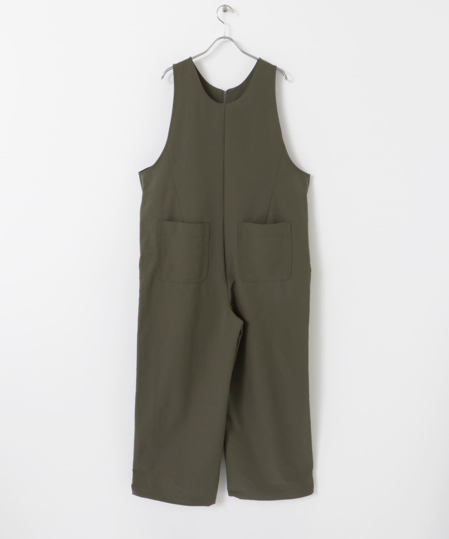 FORK&SPOON　フロントジップオールインワン BROWNKHAKI 1