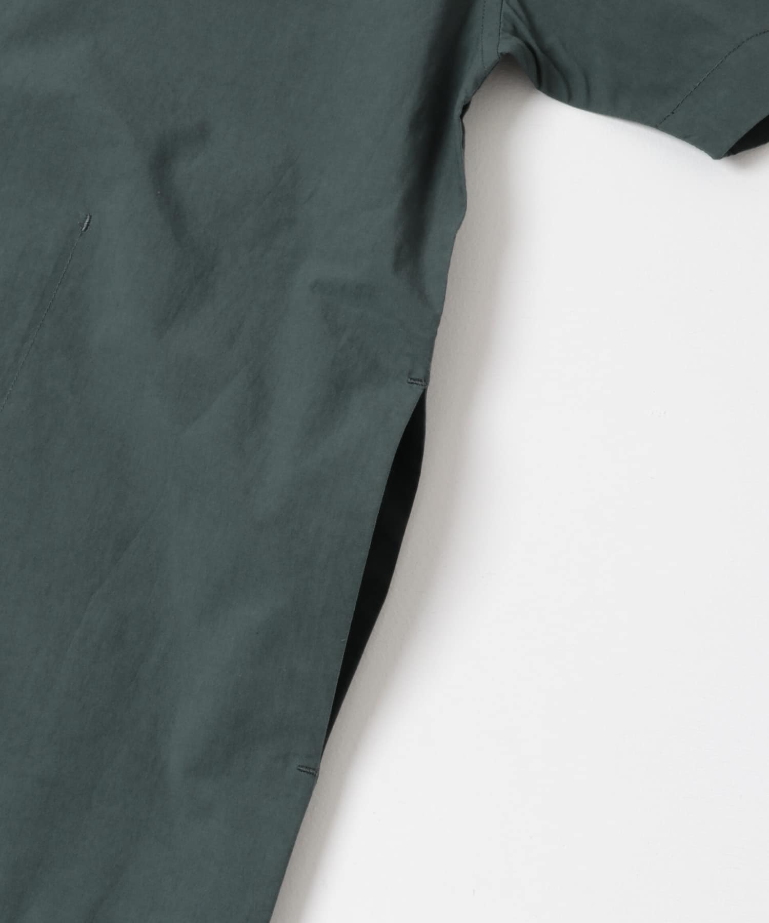 FORK&SPOON　スキッパーワンピース DARKGREEN 1