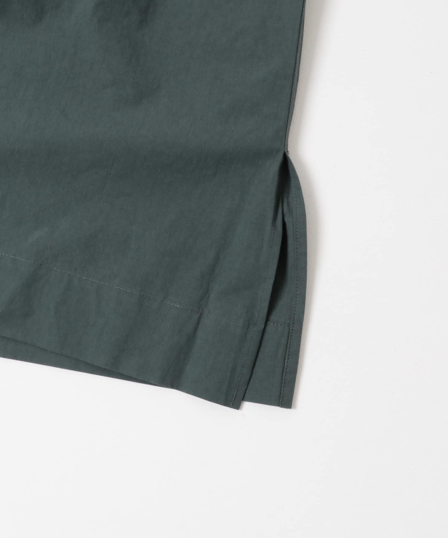 FORK&SPOON　スキッパーワンピース DARKGREEN 1