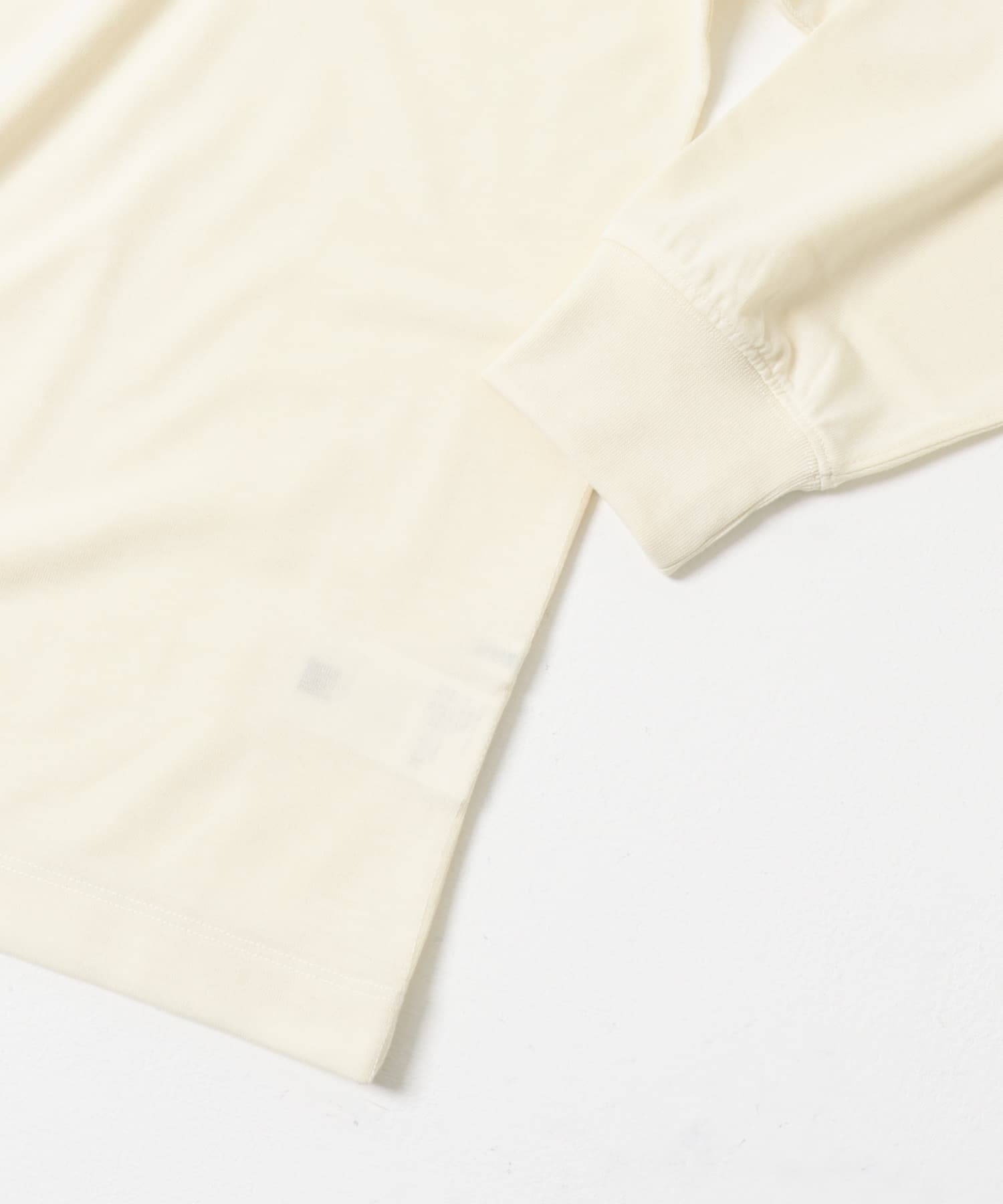 FORK&SPOON　CAVEジャージーロングスリーブTシャツ IVORY 4